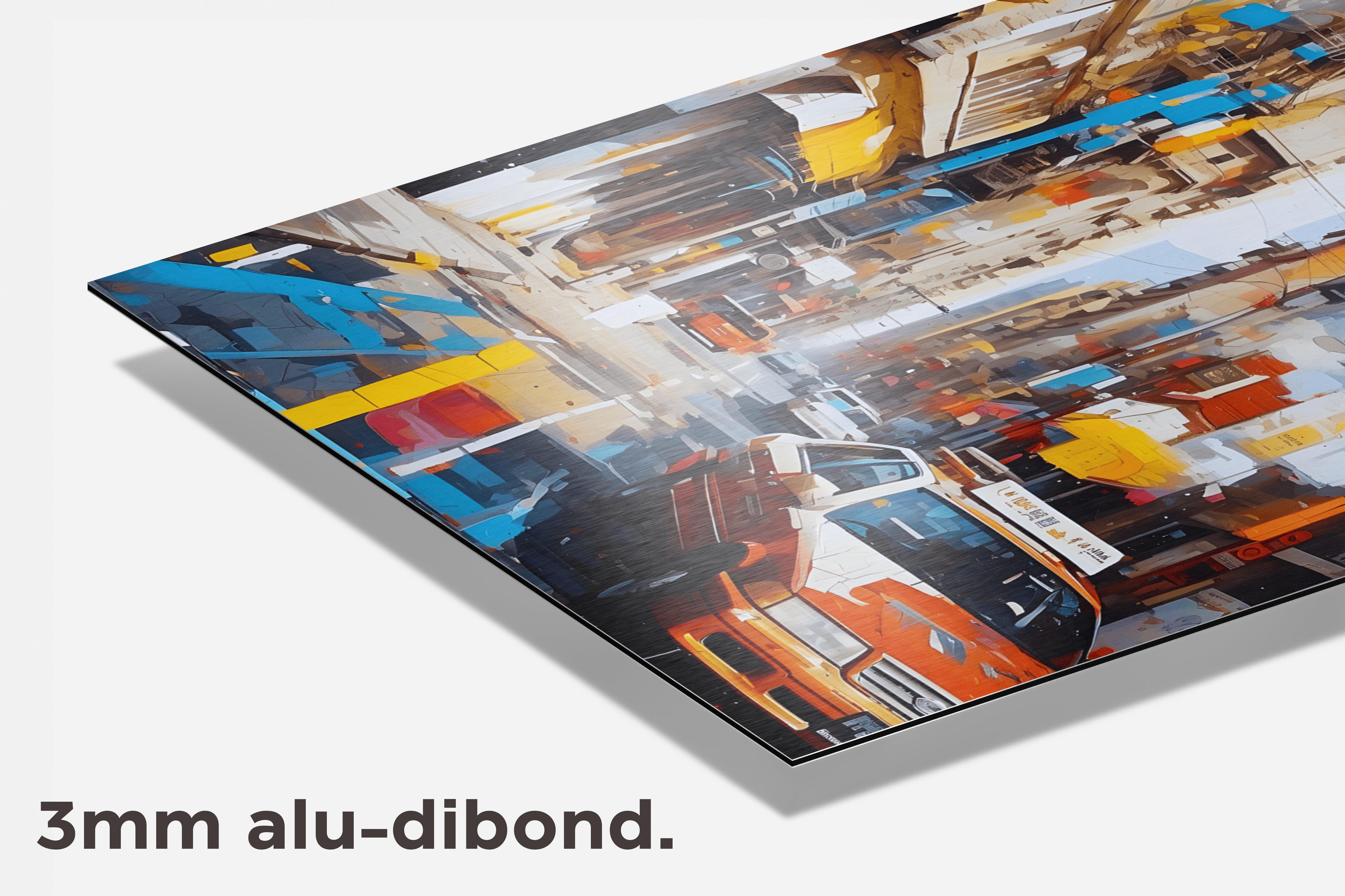 New York dibond detail