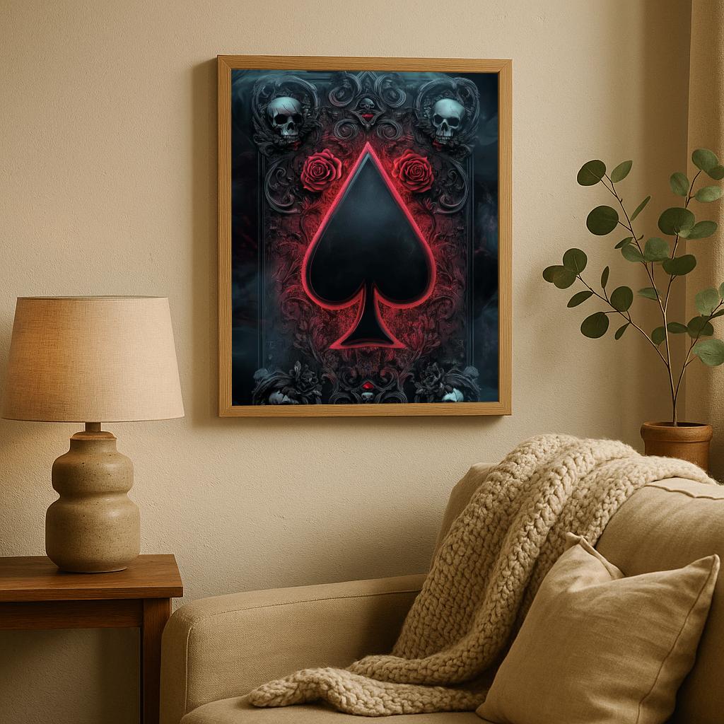 Spade Skull Gothic poster sfeerbeeld 1