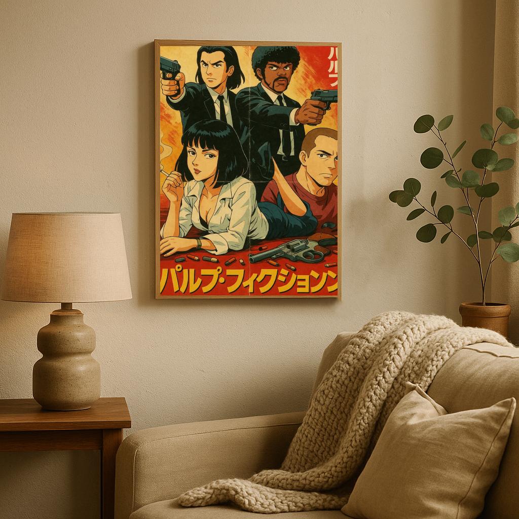 Pulp Fiction Manga poster sfeerbeeld 2