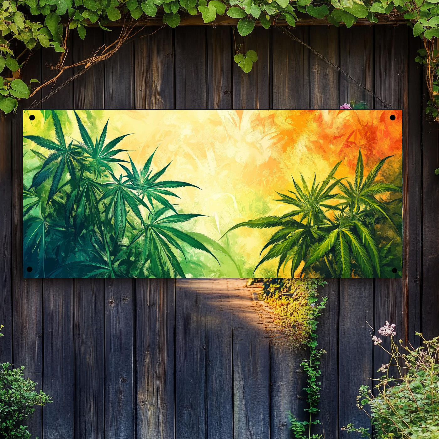 Póster Póster de jardín Cannabis de 25 Artstreet