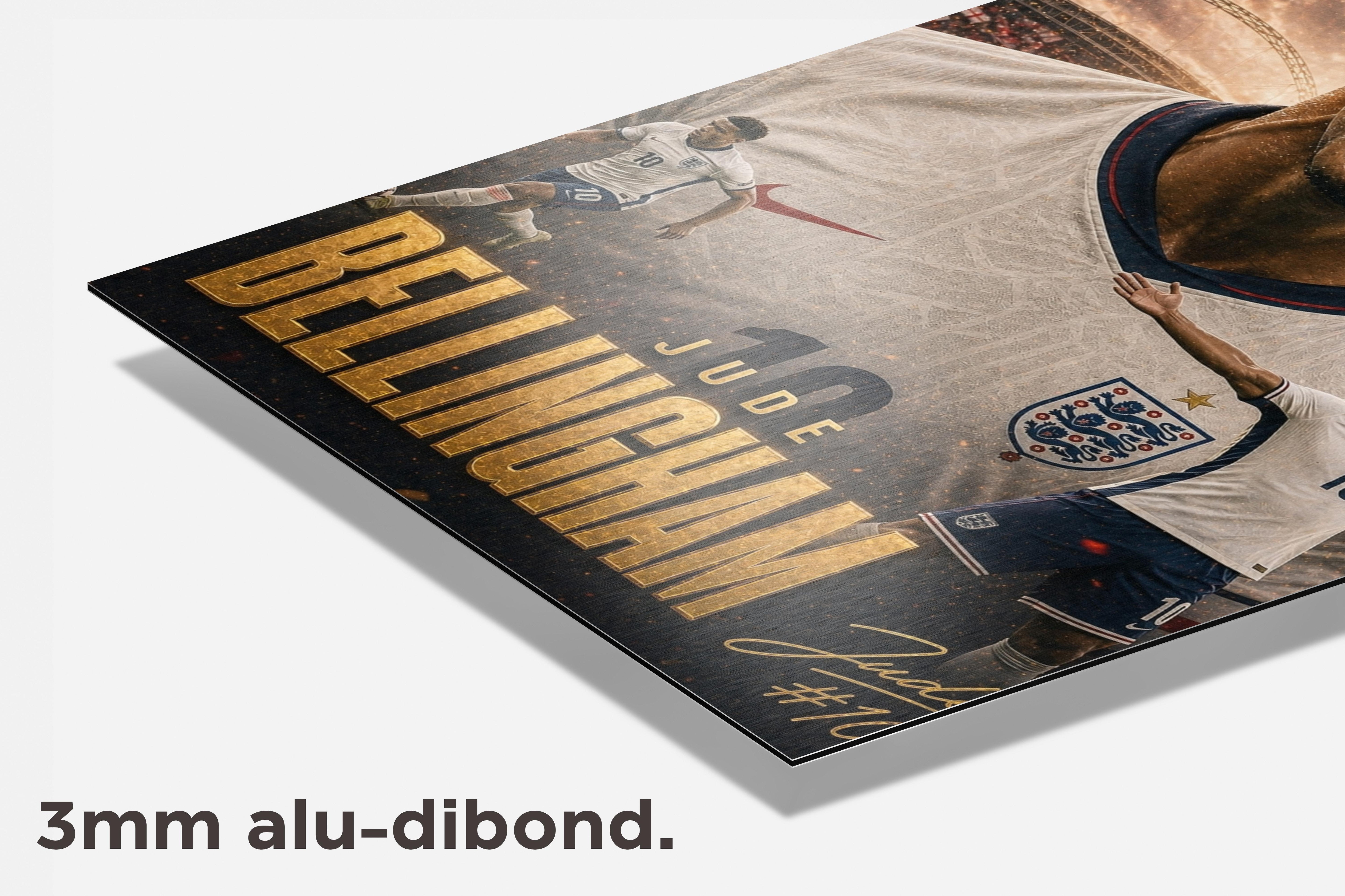 Jude Bellingham dibond detail