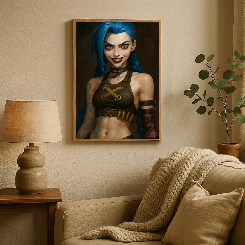 Jinx League of Legends poster sfeerbeeld 2