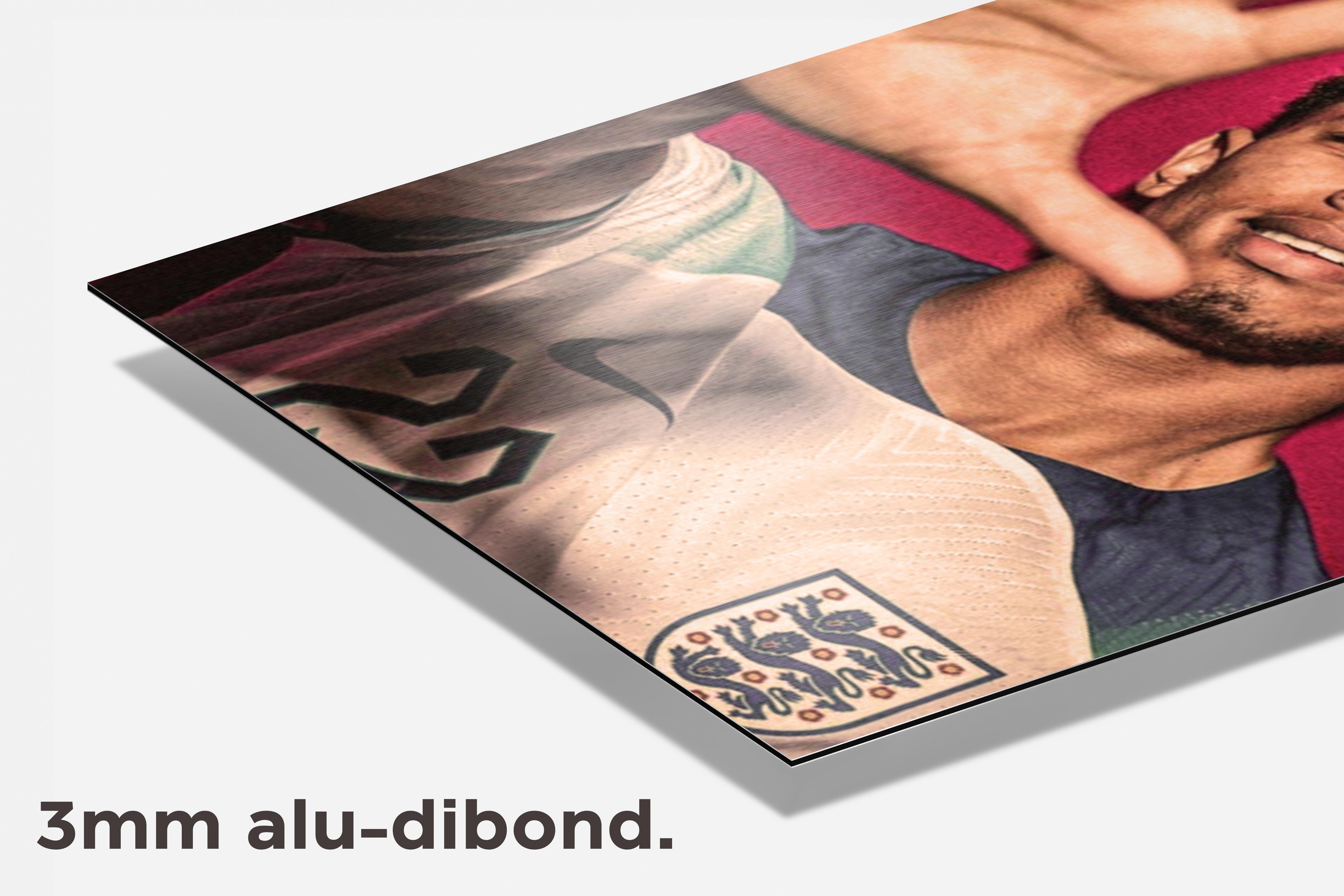 Jude Bellingham dibond detail