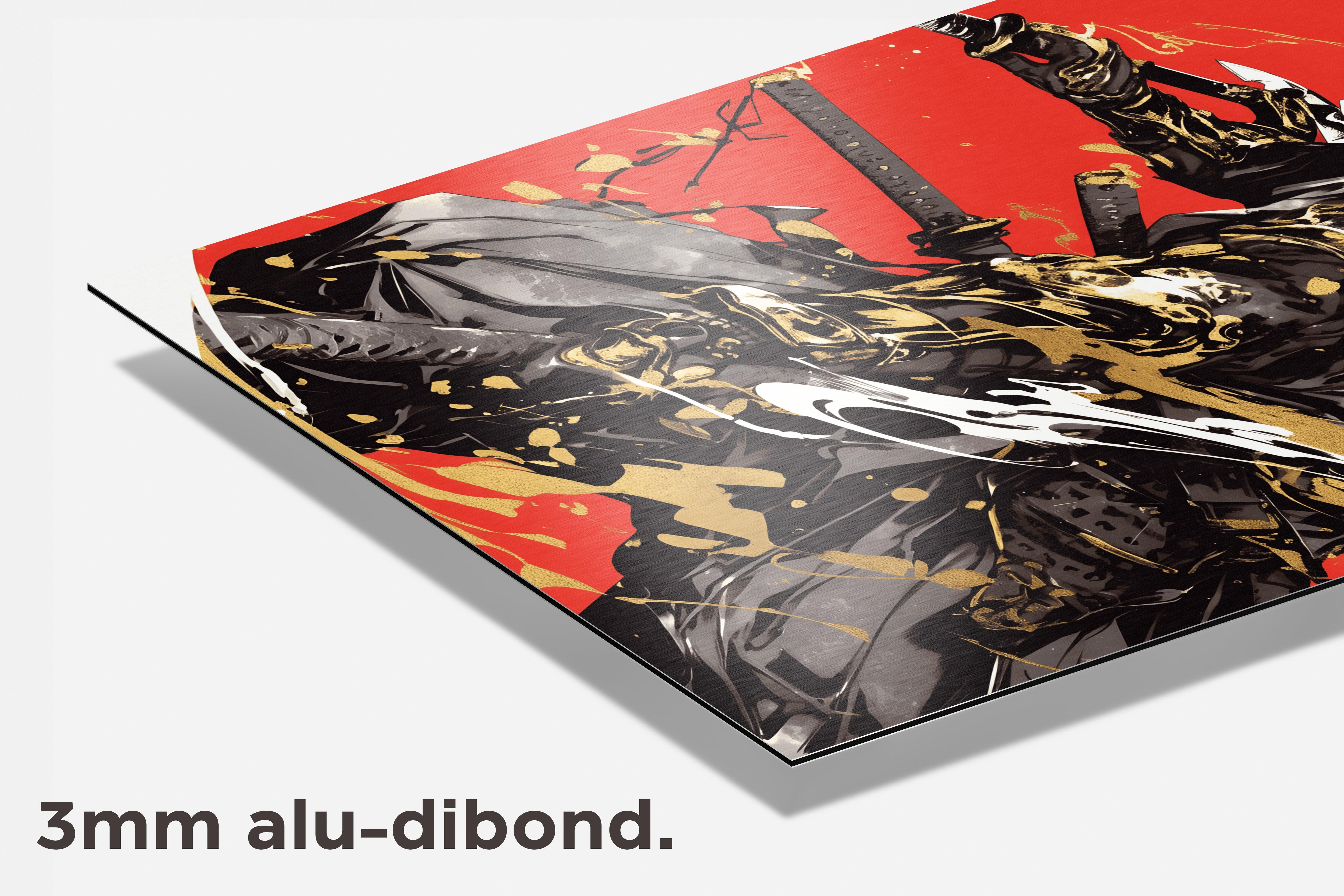 Samoerai dibond detail