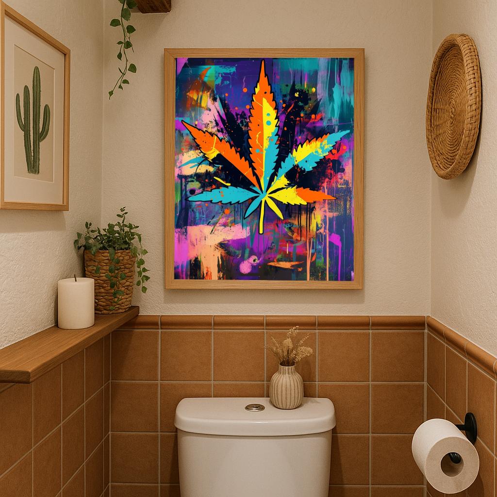 Cannabis Graffiti poster sfeerbeeld 2