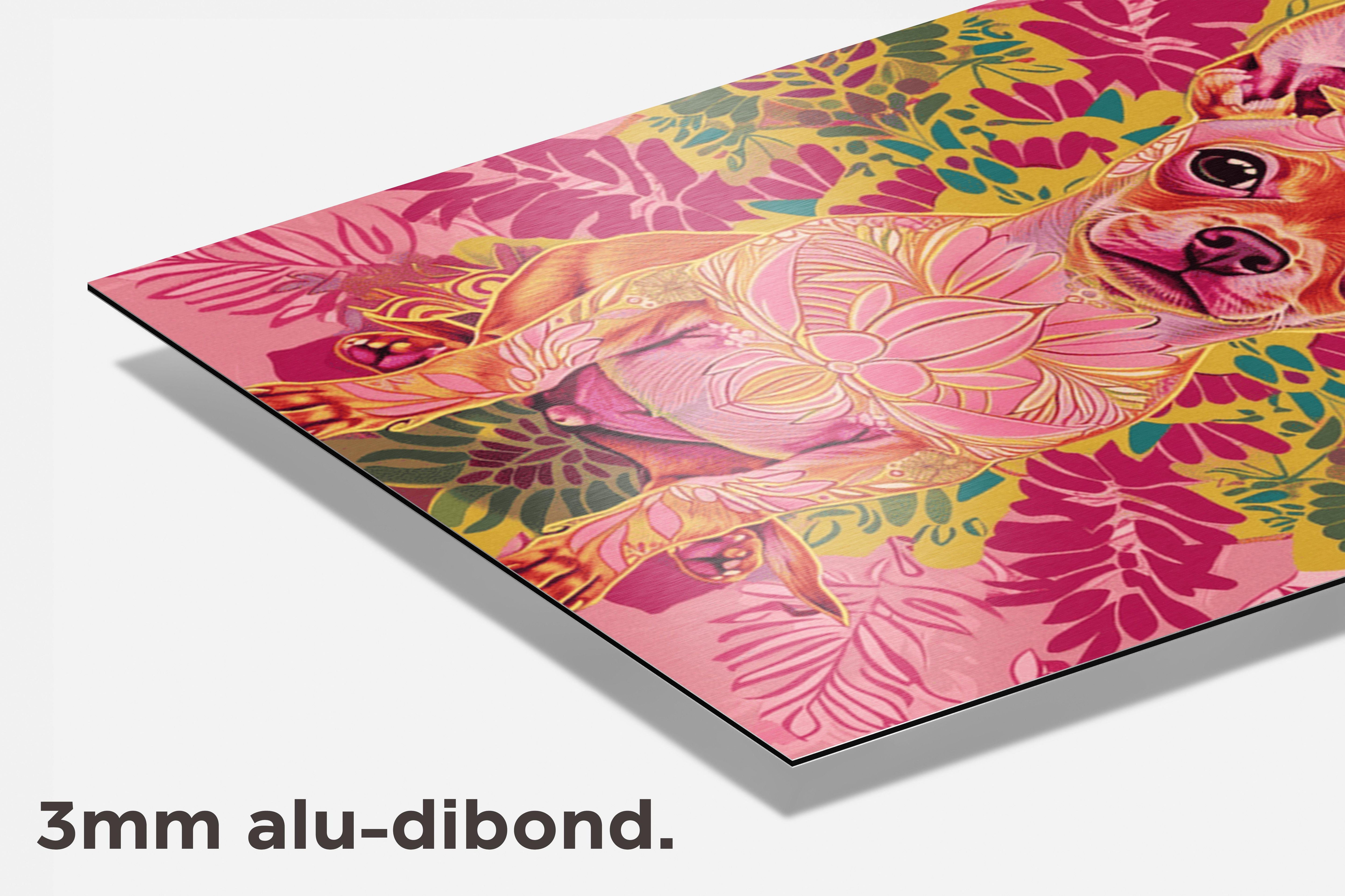 Chihuahua dibond detail