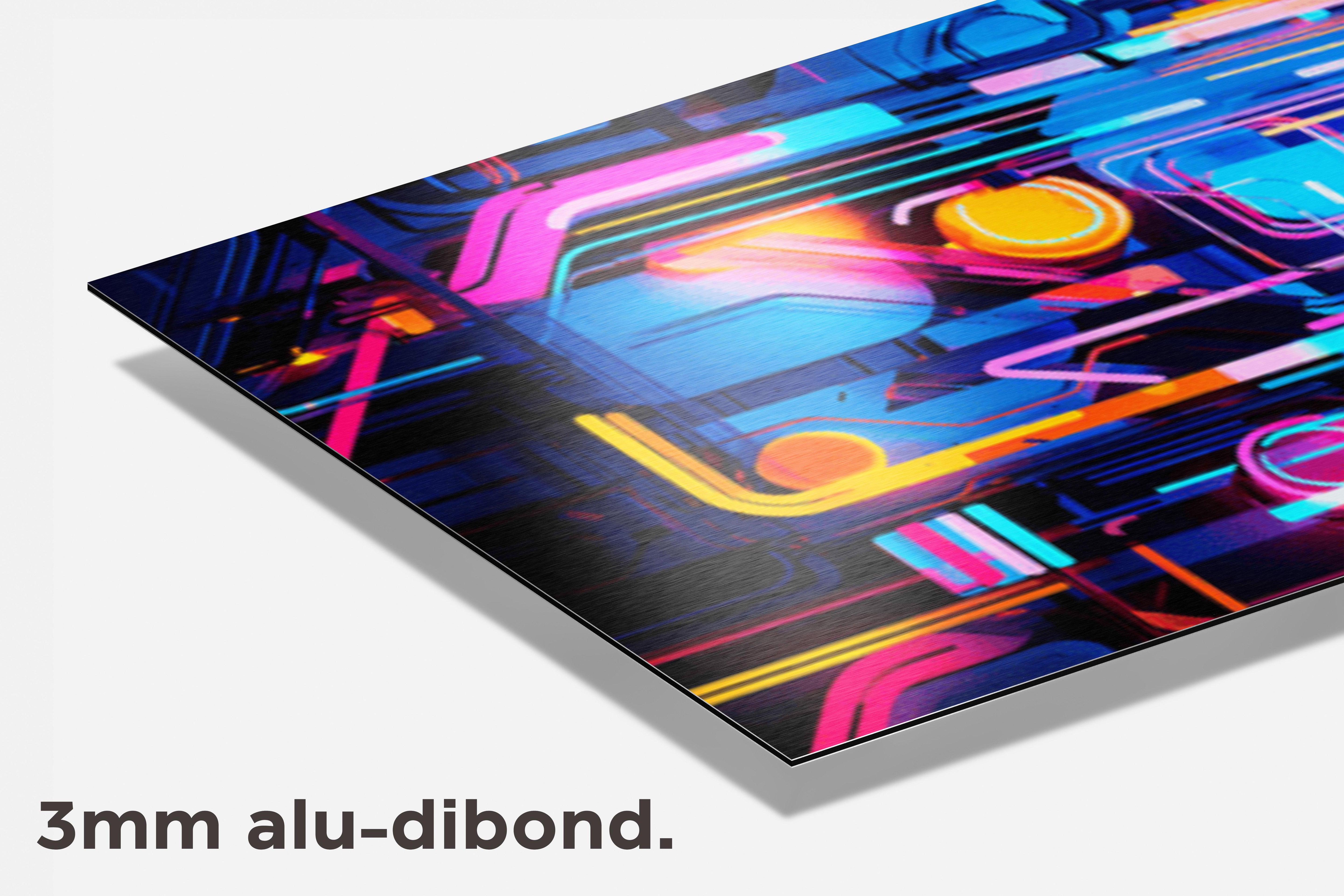 Technologie dibond detail