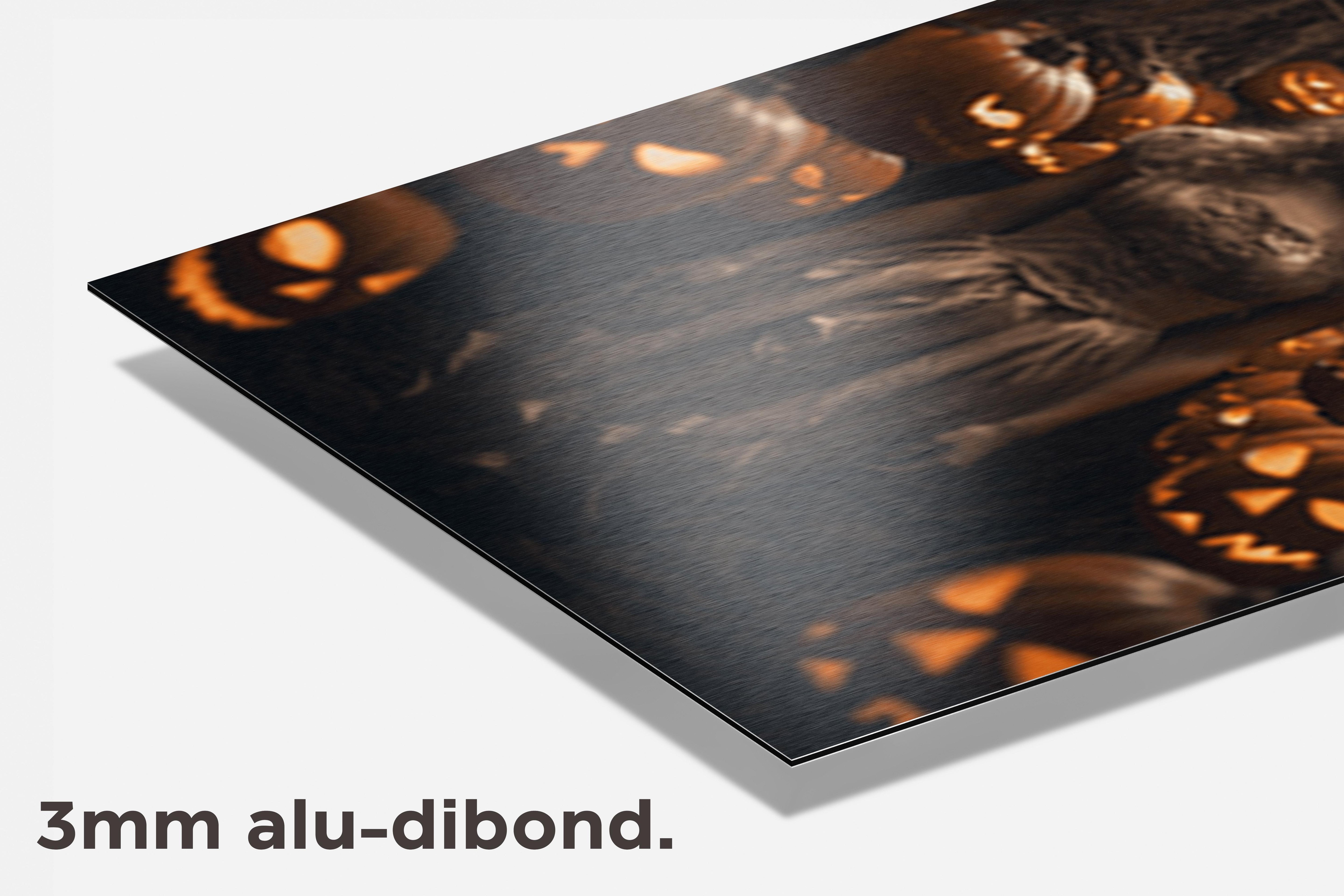 Halloween Sfeer dibond detail