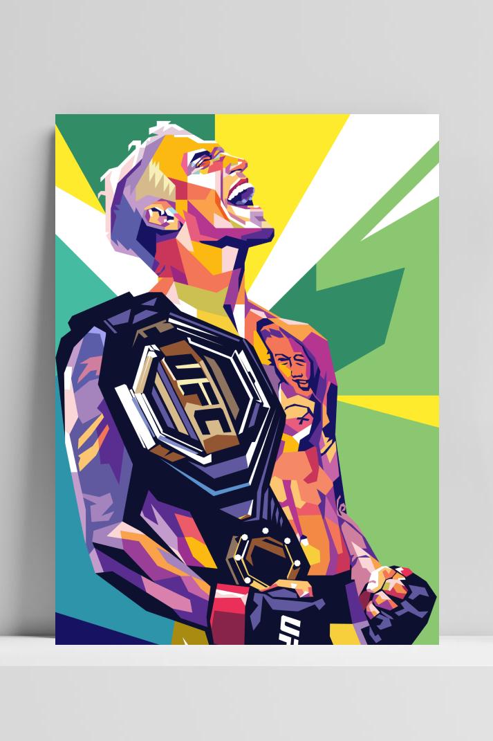 Oliveira op 3mm aluminium dibond