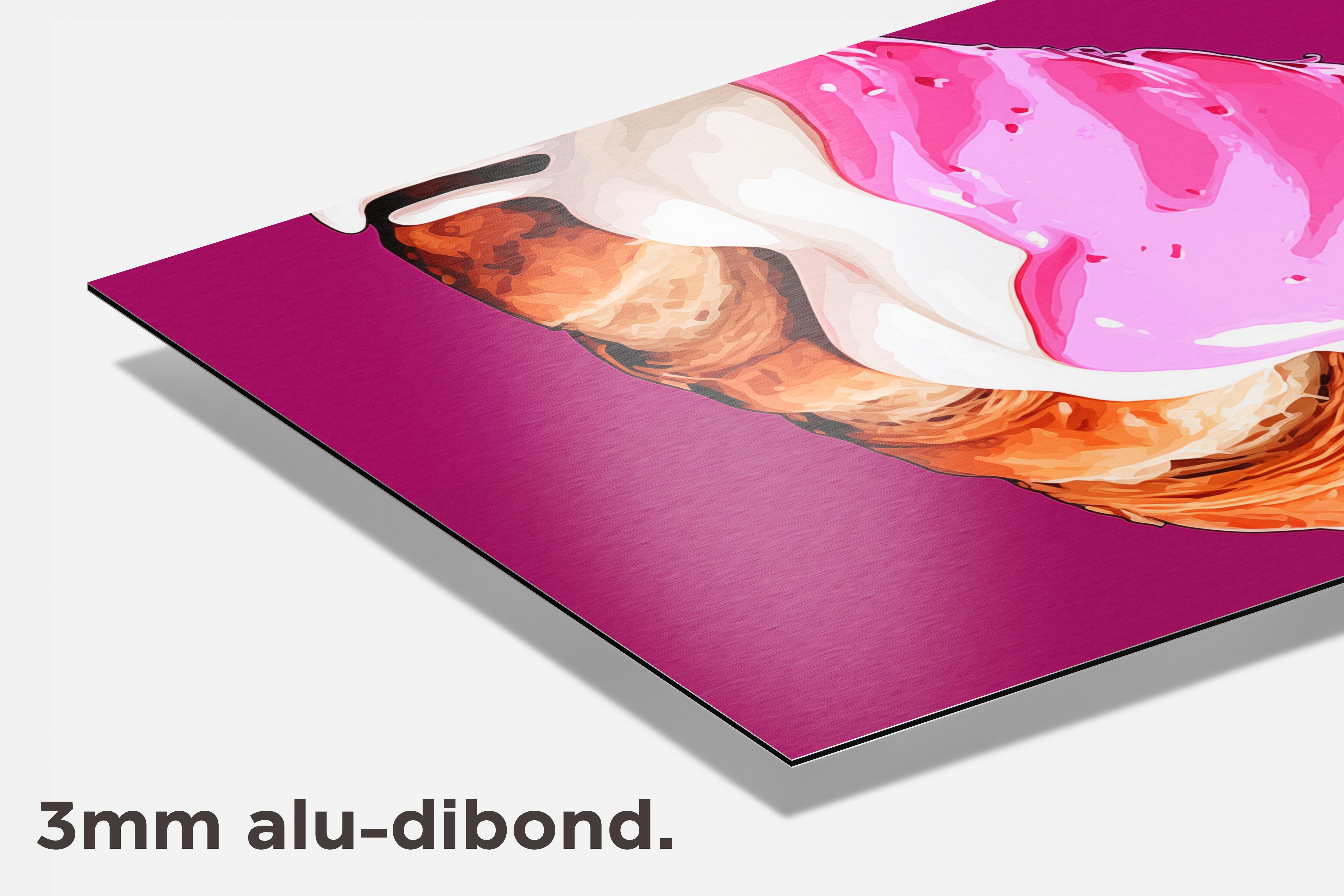 Crompouce dibond detail