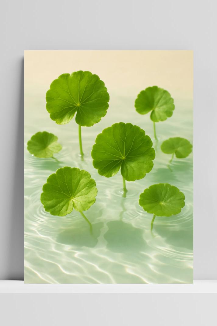 Gotu Kola Leaves Centella Tropical Medicinal Herb in interieur