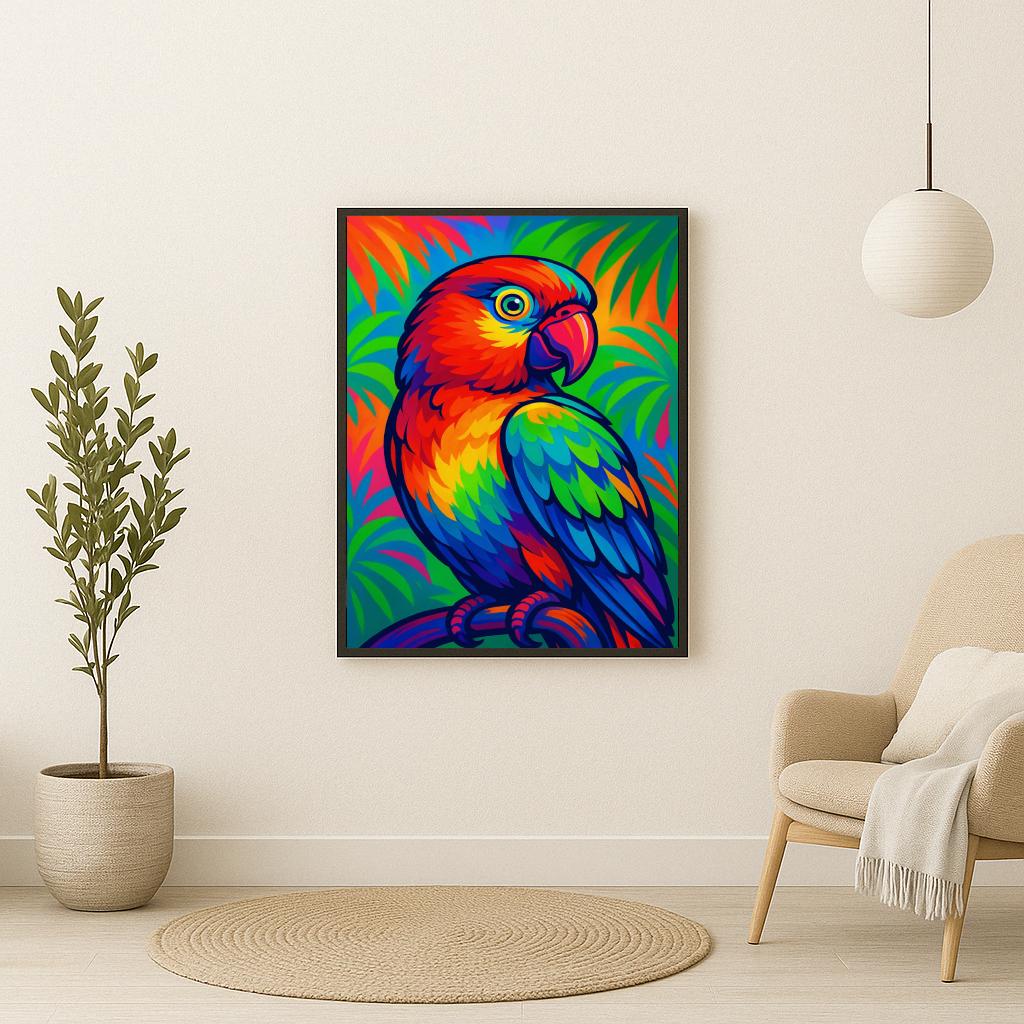 Parrot Pop Art poster sfeerbeeld 2