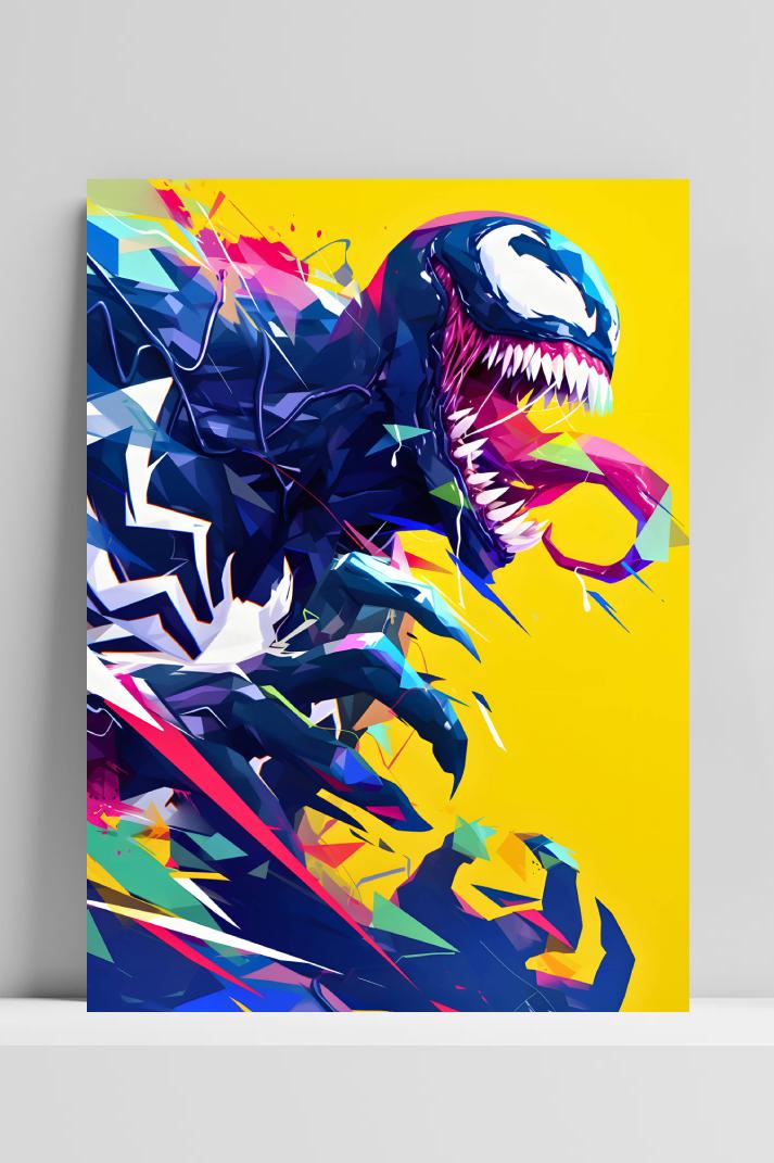 Venom op 3mm aluminium dibond