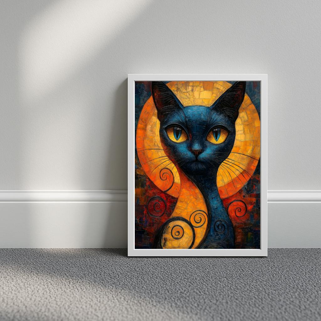 Cat Art poster sfeerbeeld 3