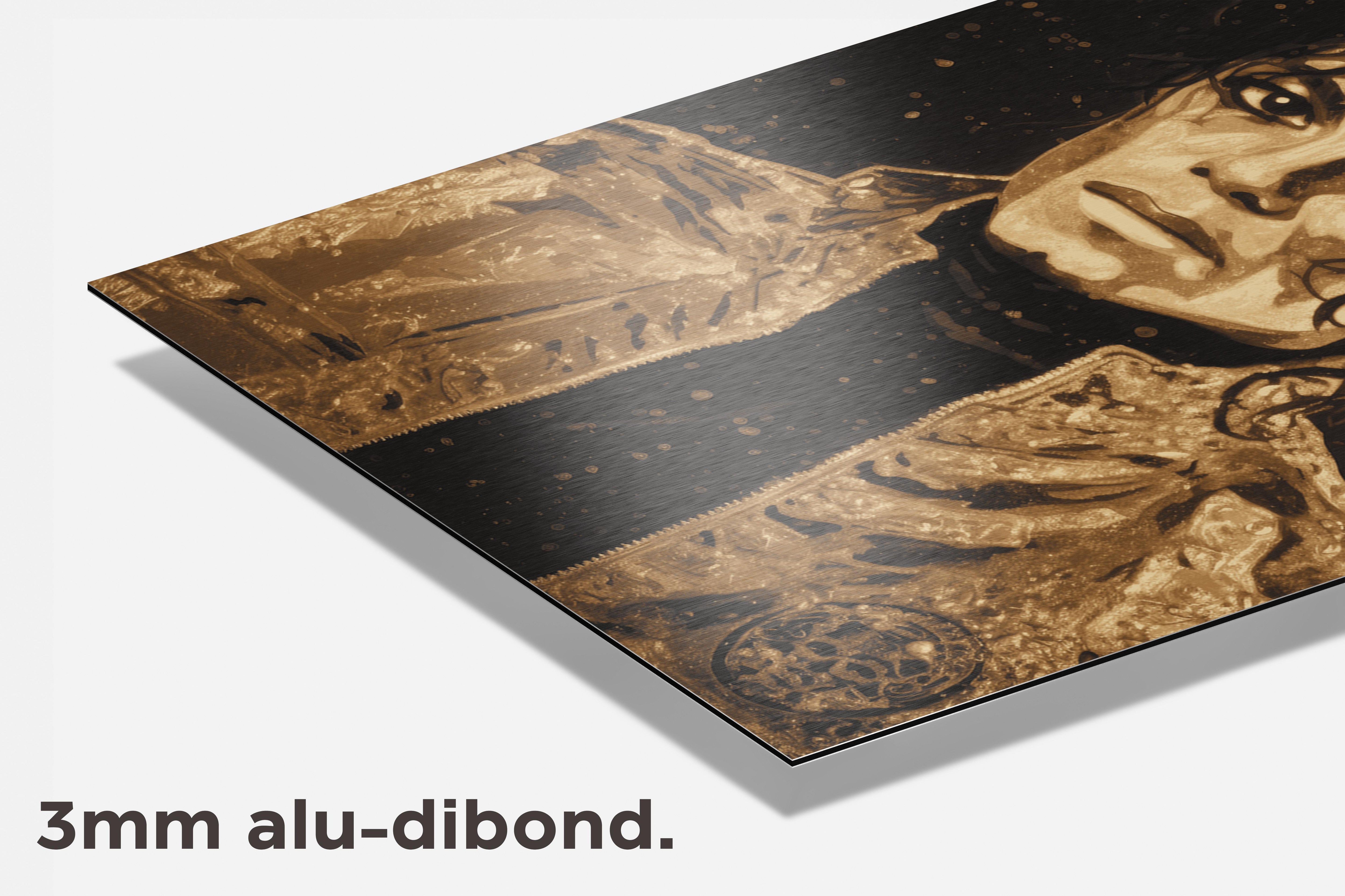 Michael Jackson Poster dibond detail
