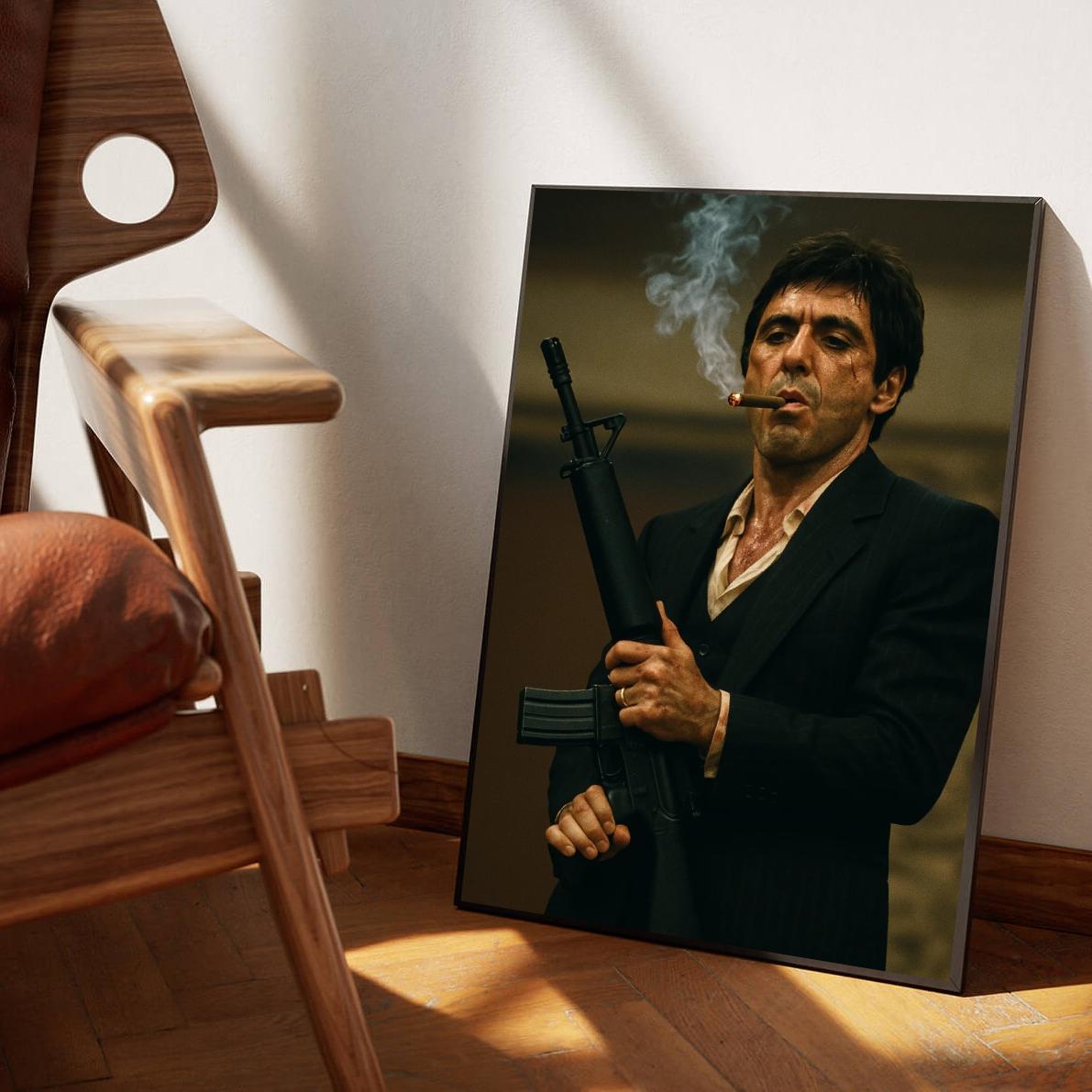 Scarface Tony Montana poster sfeerbeeld 1