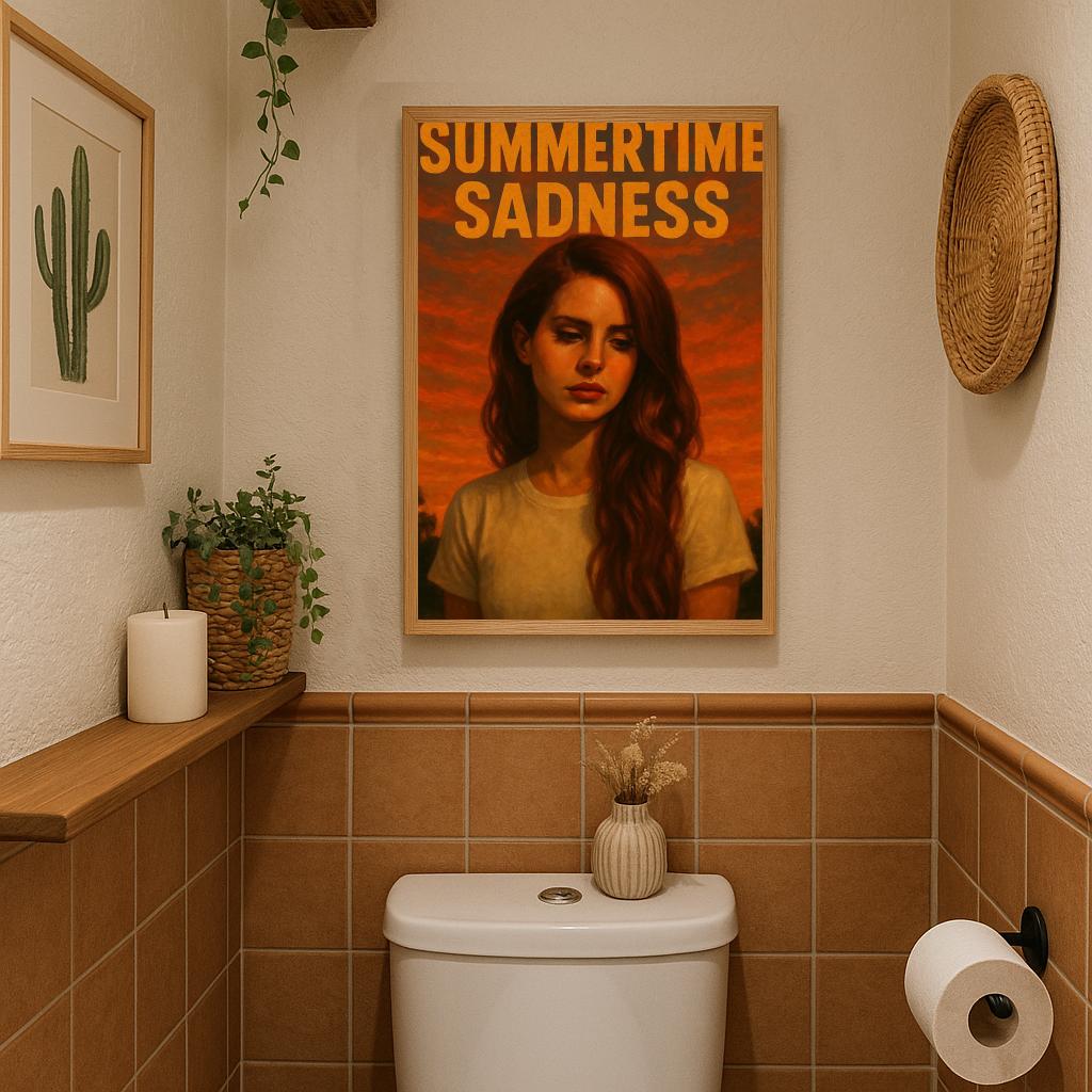 Summertime Sadness Lana Del Rey Text poster sfeerbeeld 3