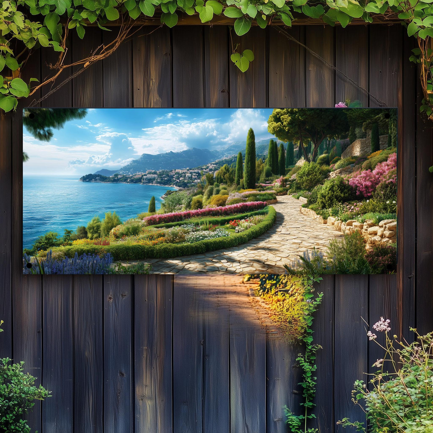 Affiche Affiche de jardin Côte d'Azur de 25 Artstreet