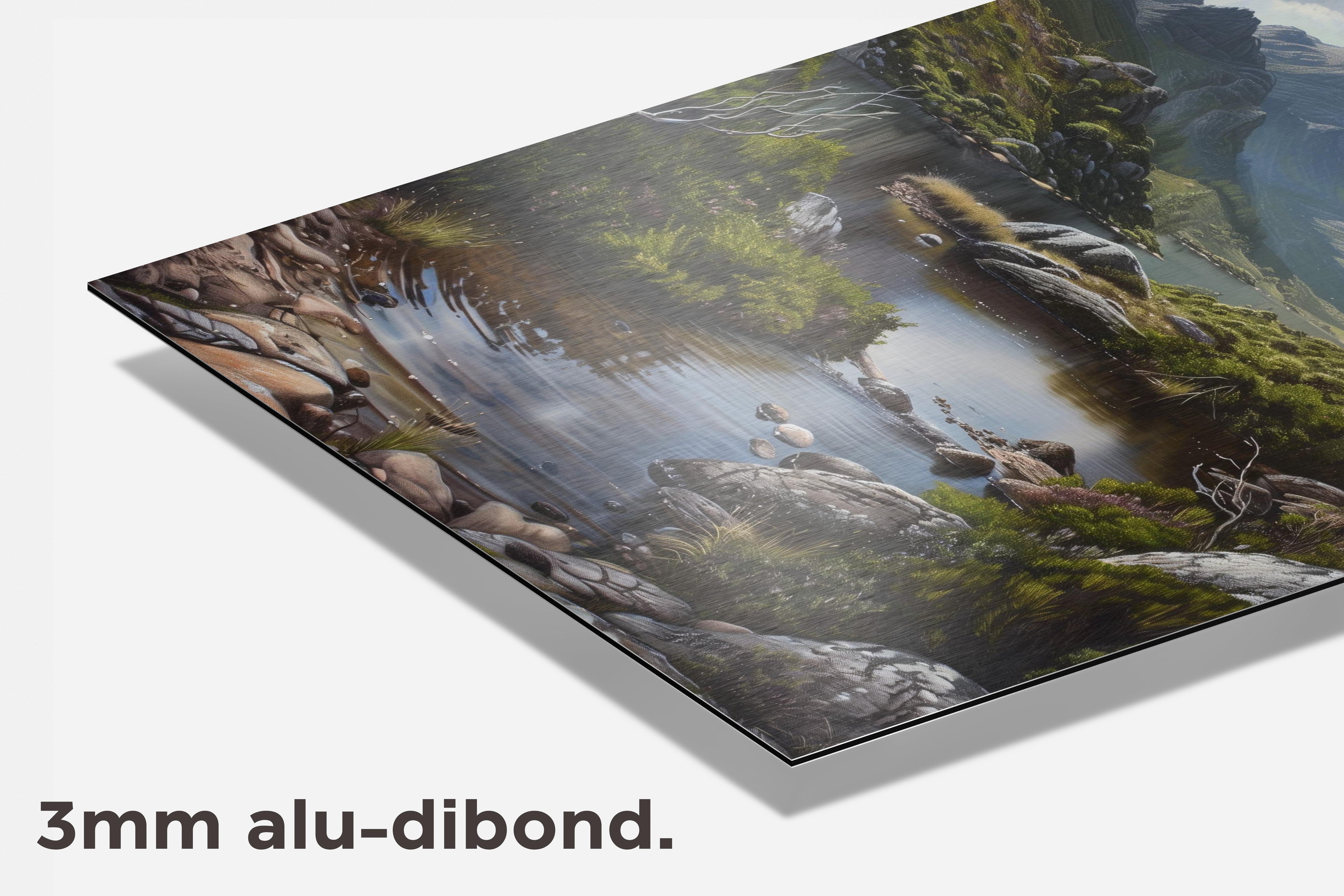 Wiegberg dibond detail