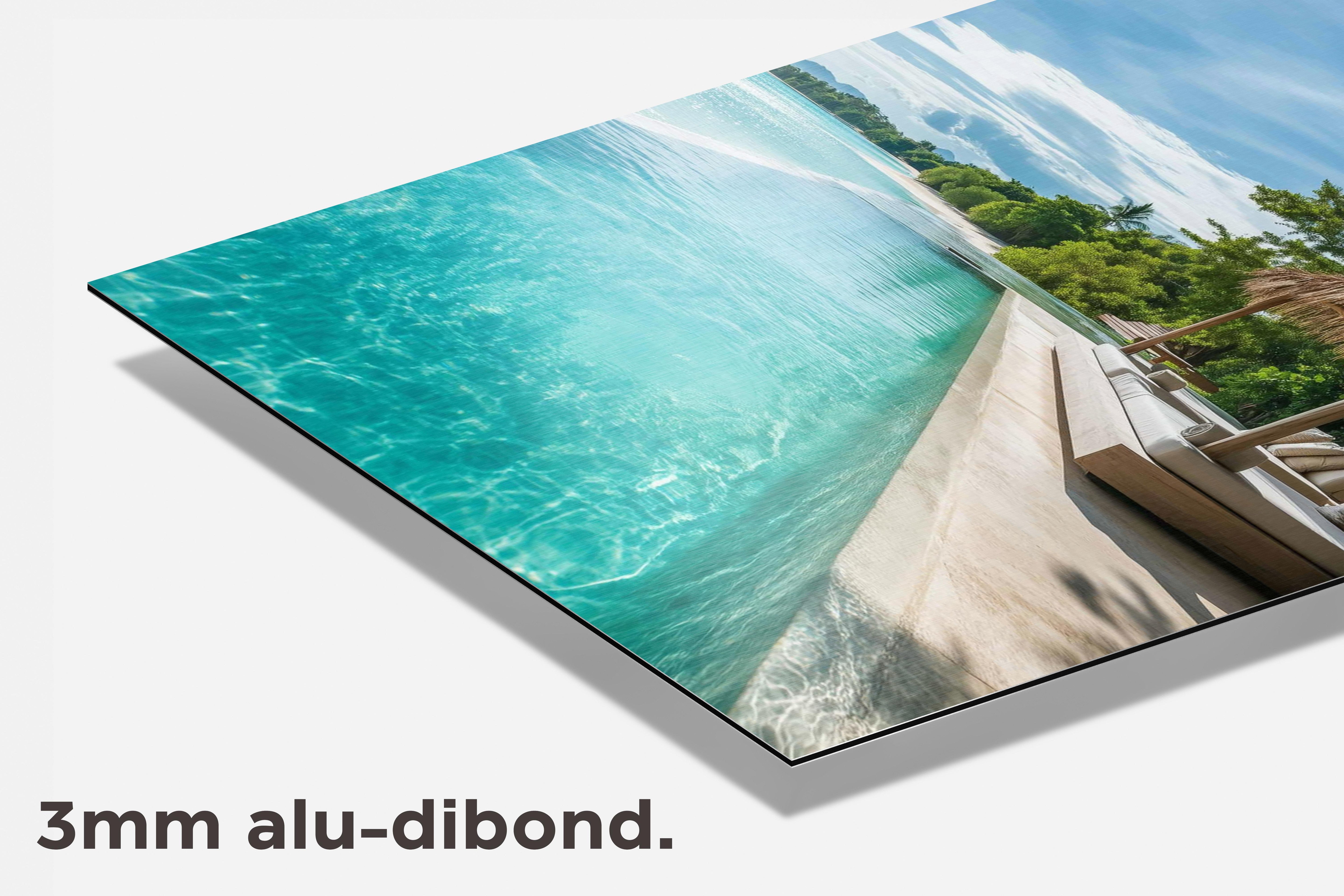 Strandresort dibond detail
