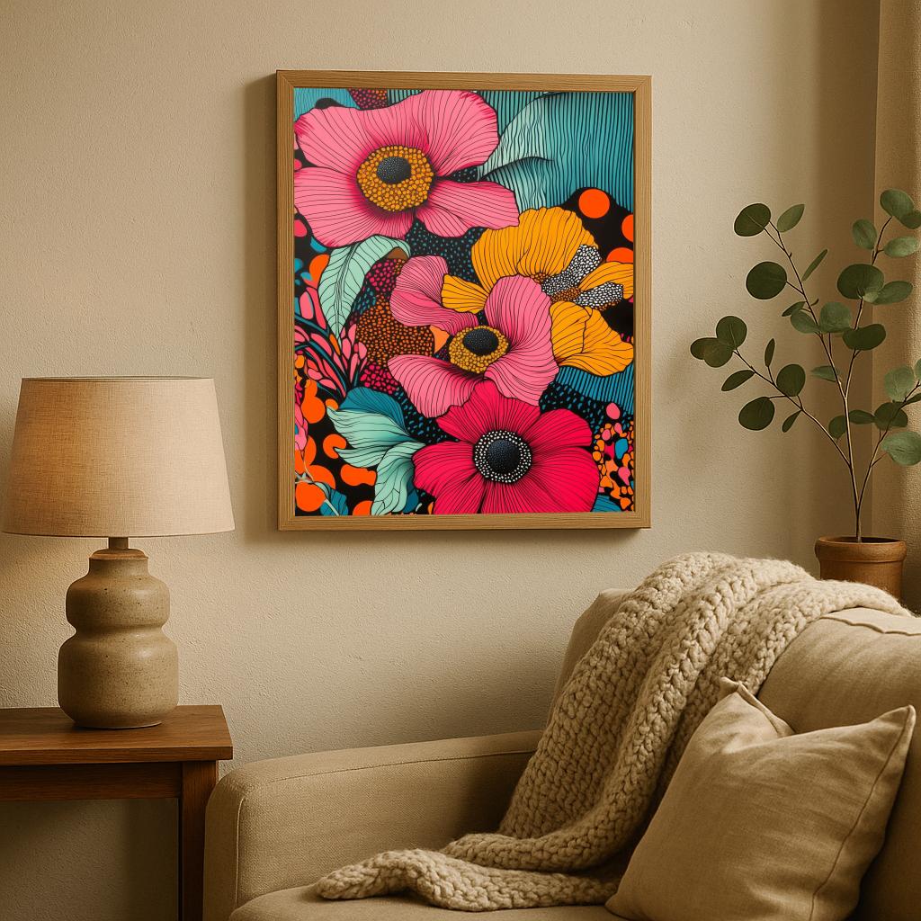 Flowers Art poster sfeerbeeld 1
