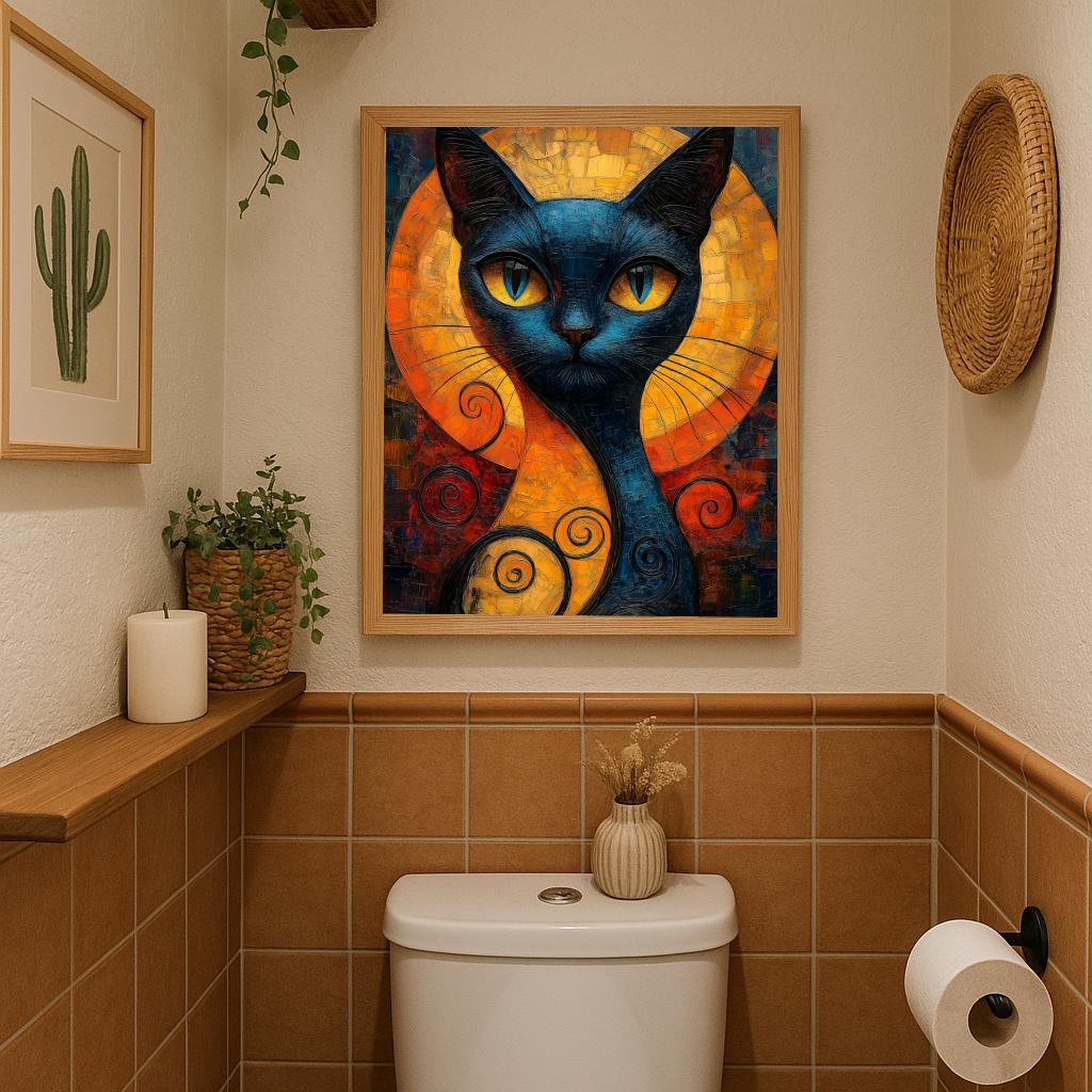 Cat Art poster sfeerbeeld 2