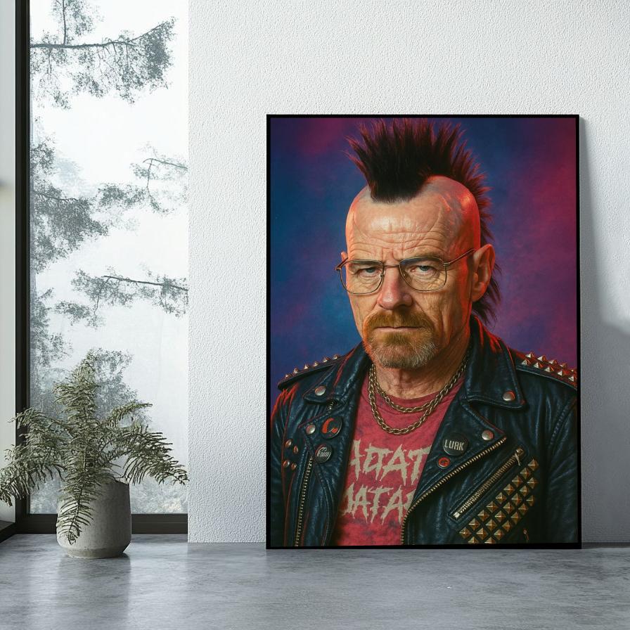 Walter White Punk Breaking Bad poster sfeerbeeld 1