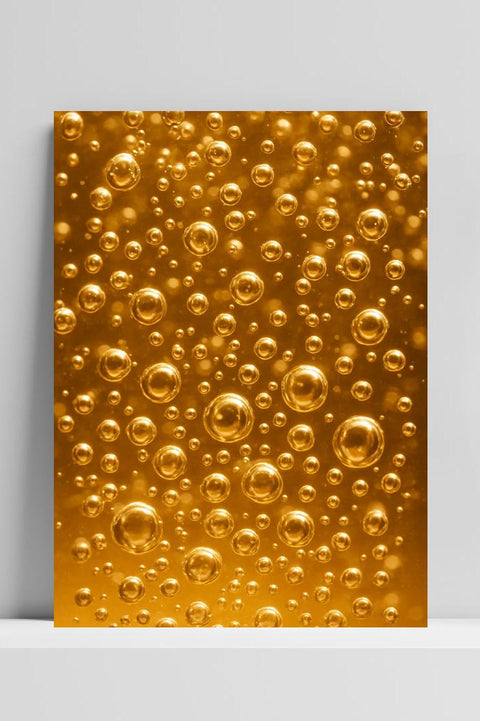 Affiche Bubbles Carbonated Beer