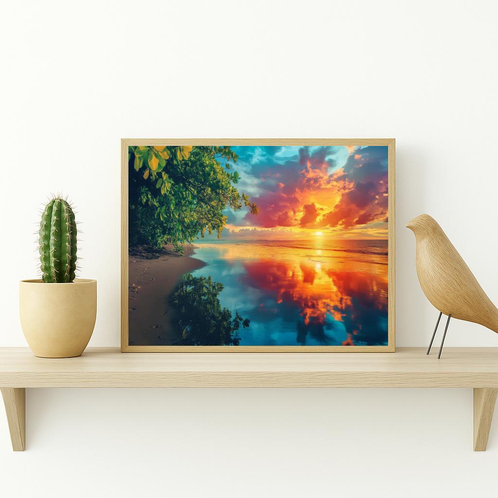 Beach Reflection poster sfeerbeeld 2
