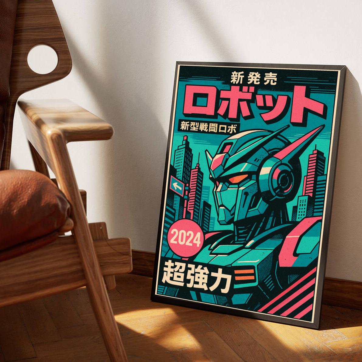 Robot Manga poster sfeerbeeld 3