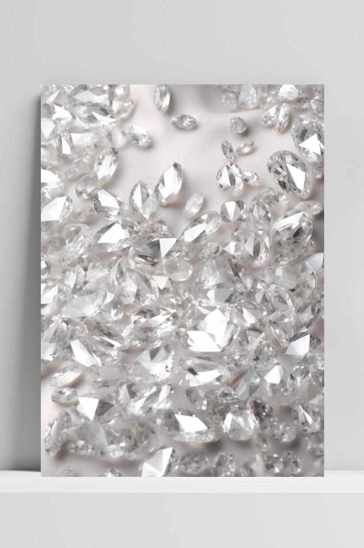 Diamantjes op 3mm aluminium dibond