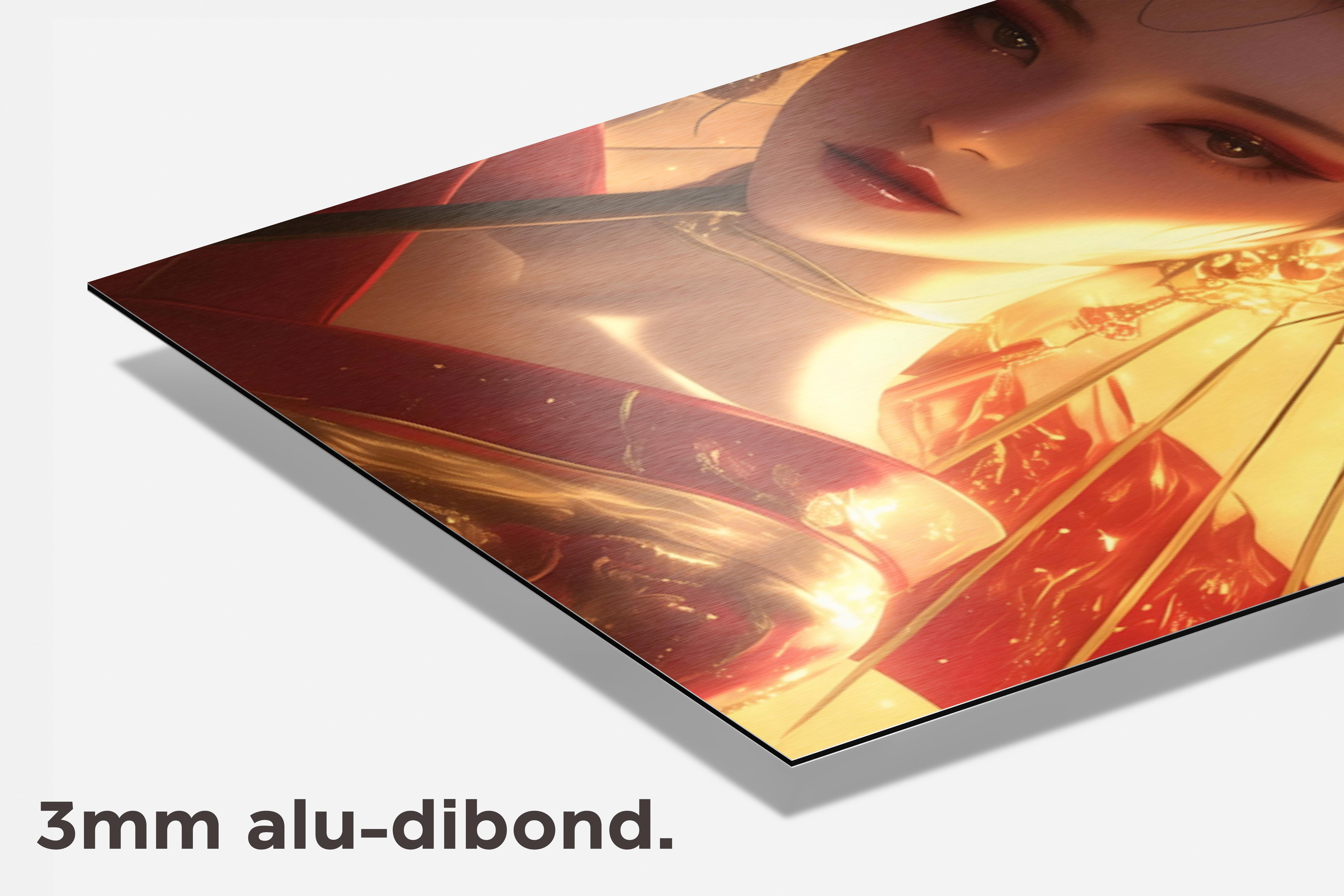 Geisha dibond detail