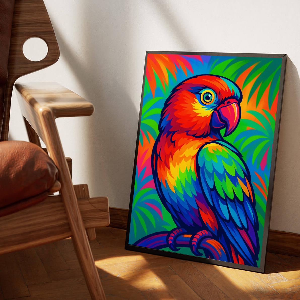 Parrot Pop Art poster sfeerbeeld 3