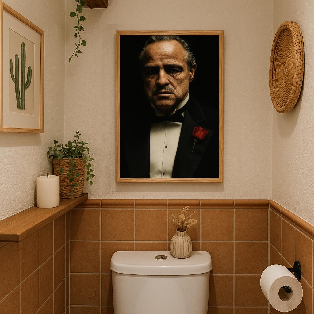 Don Corleone The Godfather poster sfeerbeeld 3