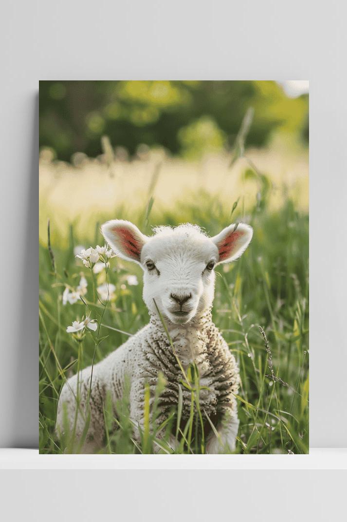 Lam Natuur op 3mm aluminium dibond