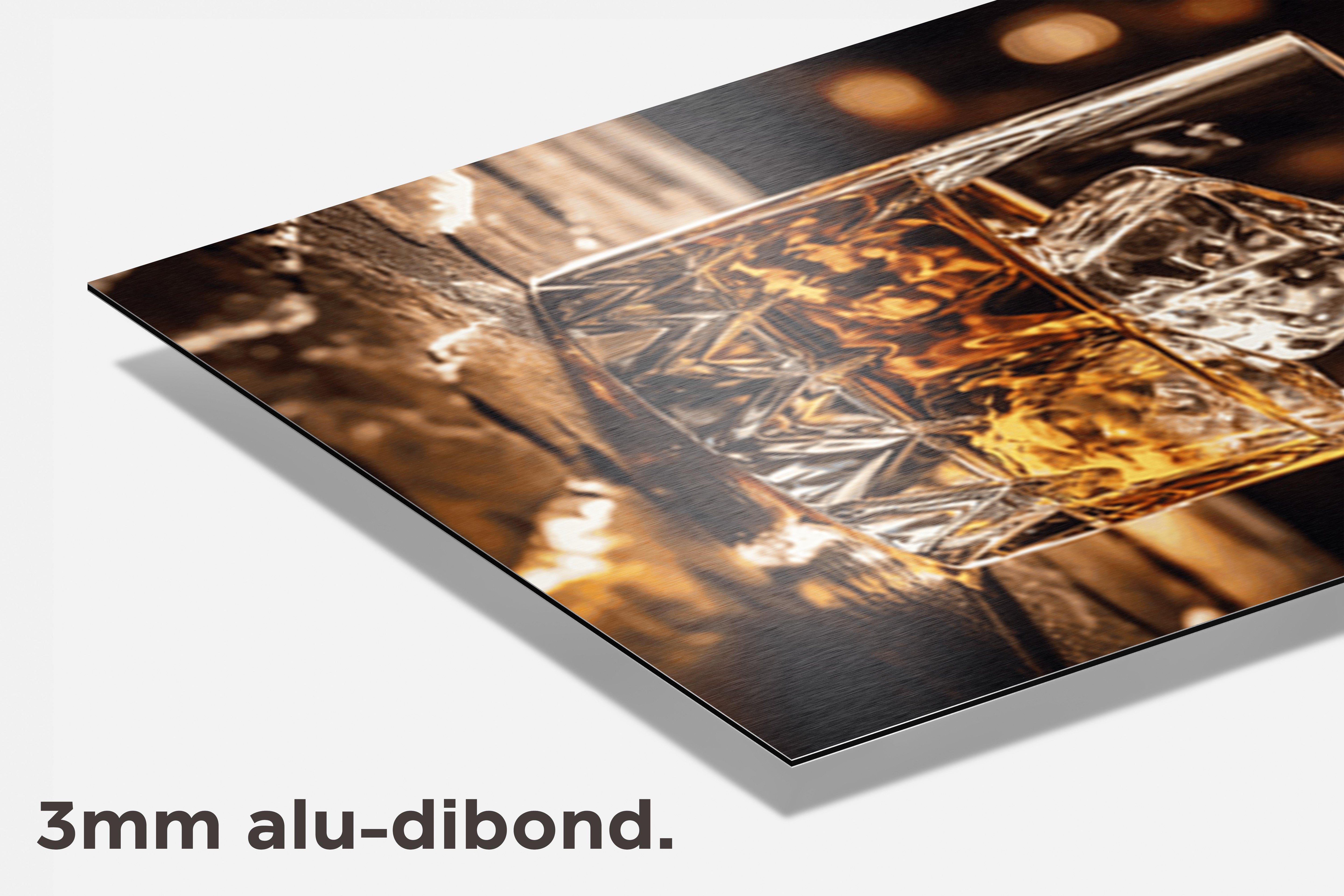 Whisky Drank dibond detail
