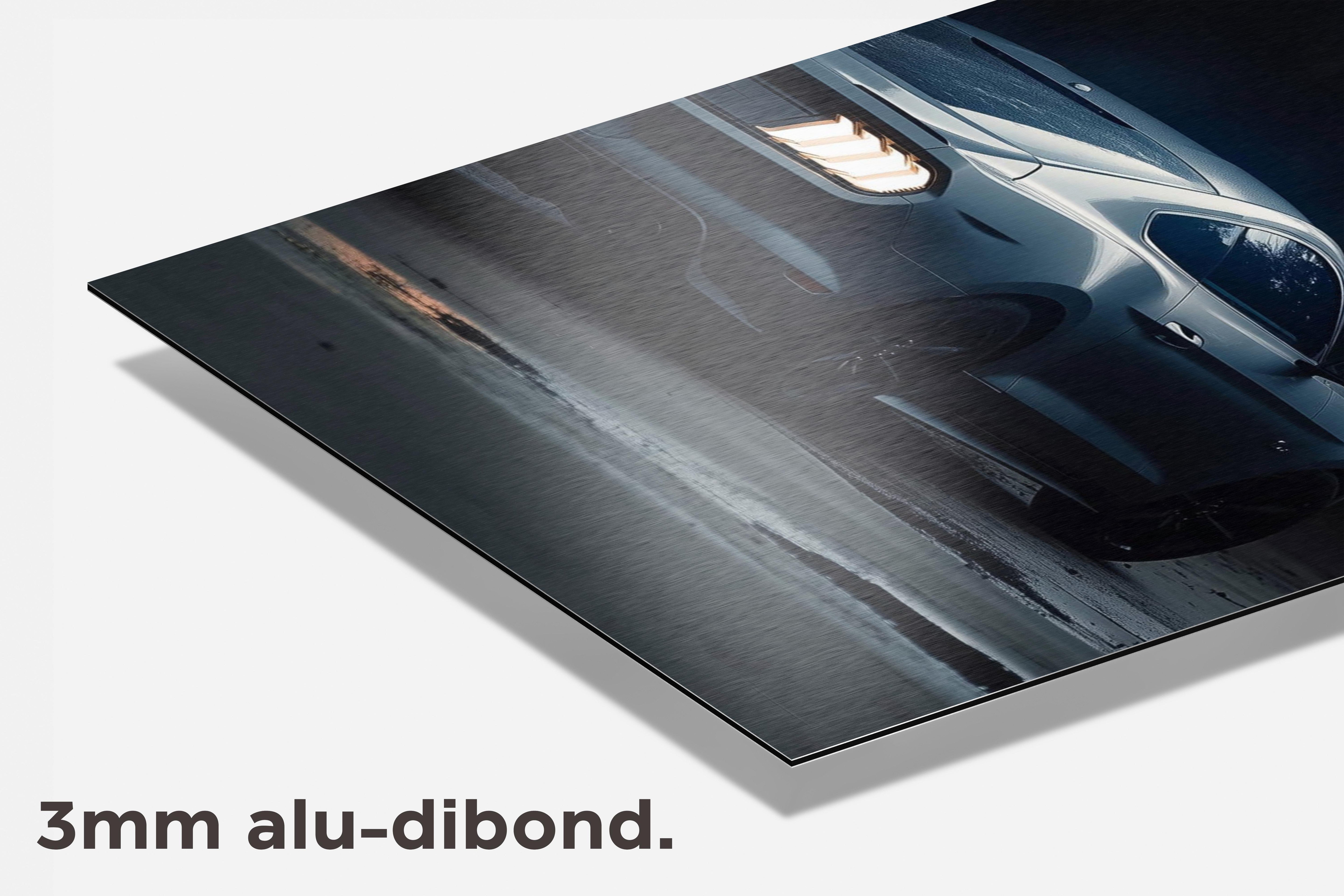 Luxe Auto dibond detail