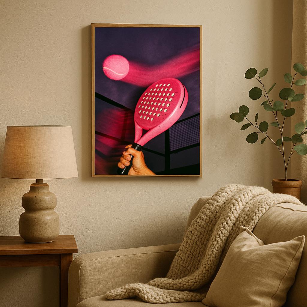 Padel Tennis poster sfeerbeeld 2