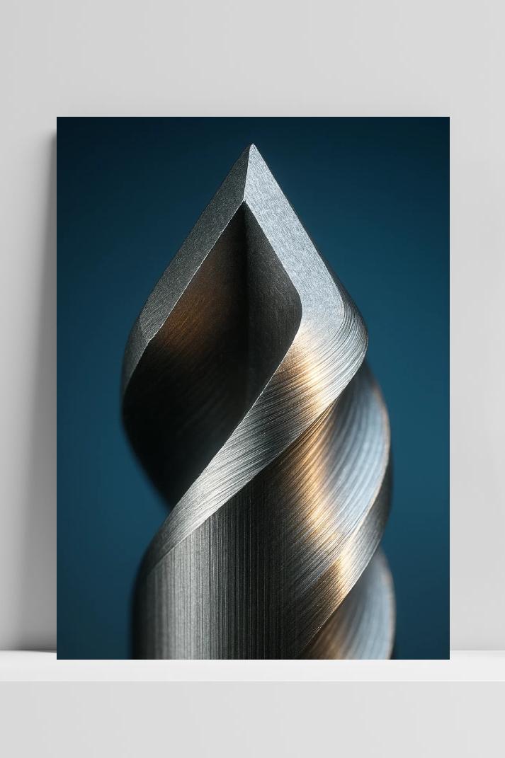 Drill Metal Industrial Spiral in interieur