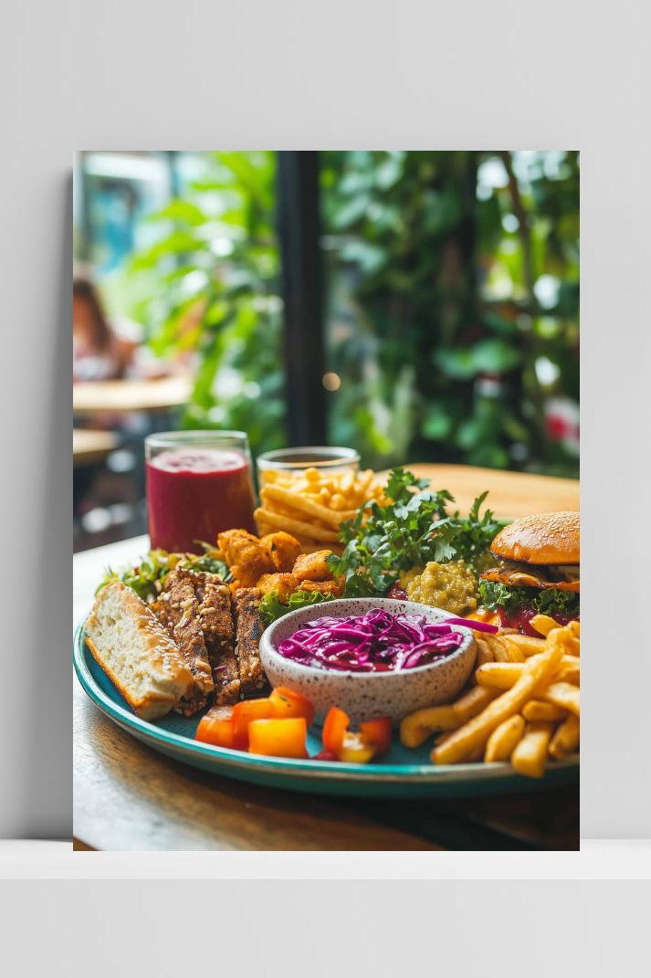 Veganistisch op 3mm aluminium dibond
