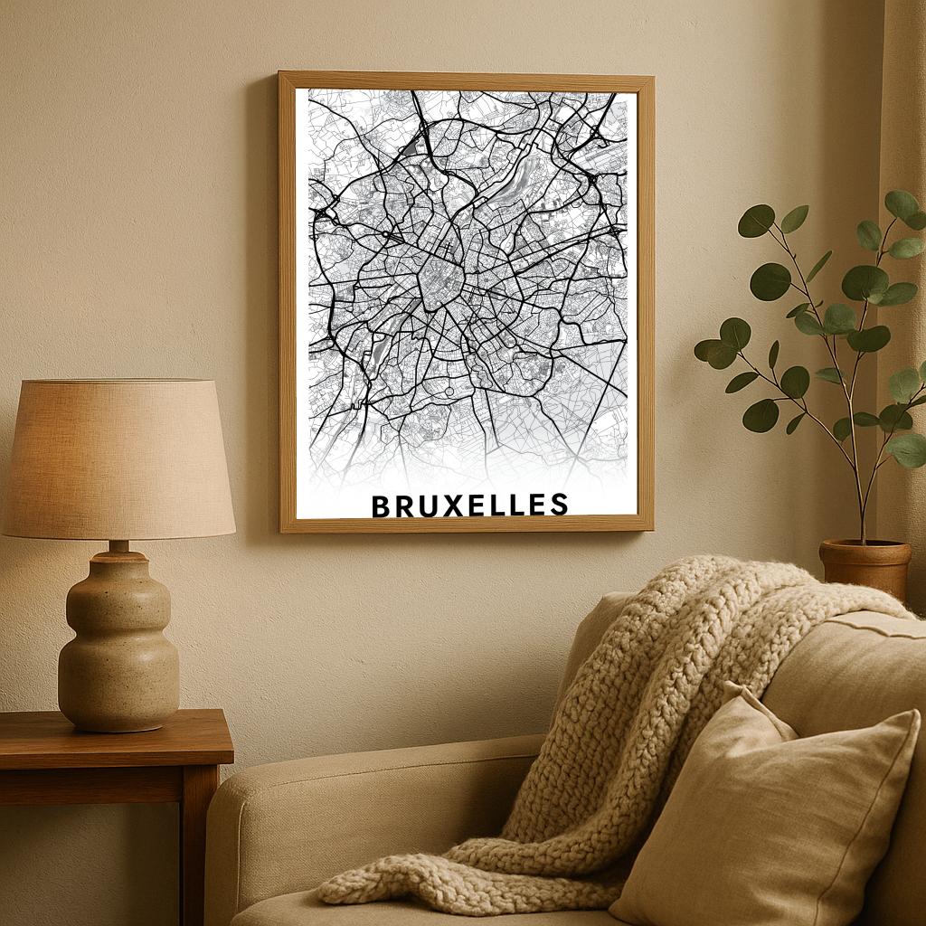 Brussel Wit poster sfeerbeeld 2