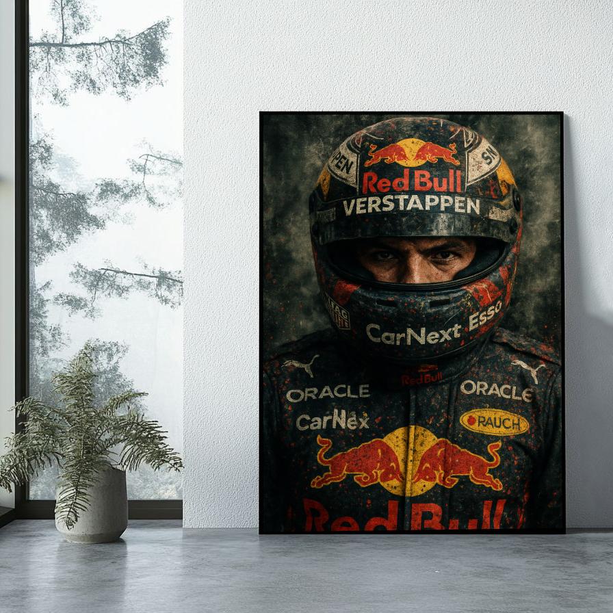 Max Verstappen Red Bull poster sfeerbeeld 1