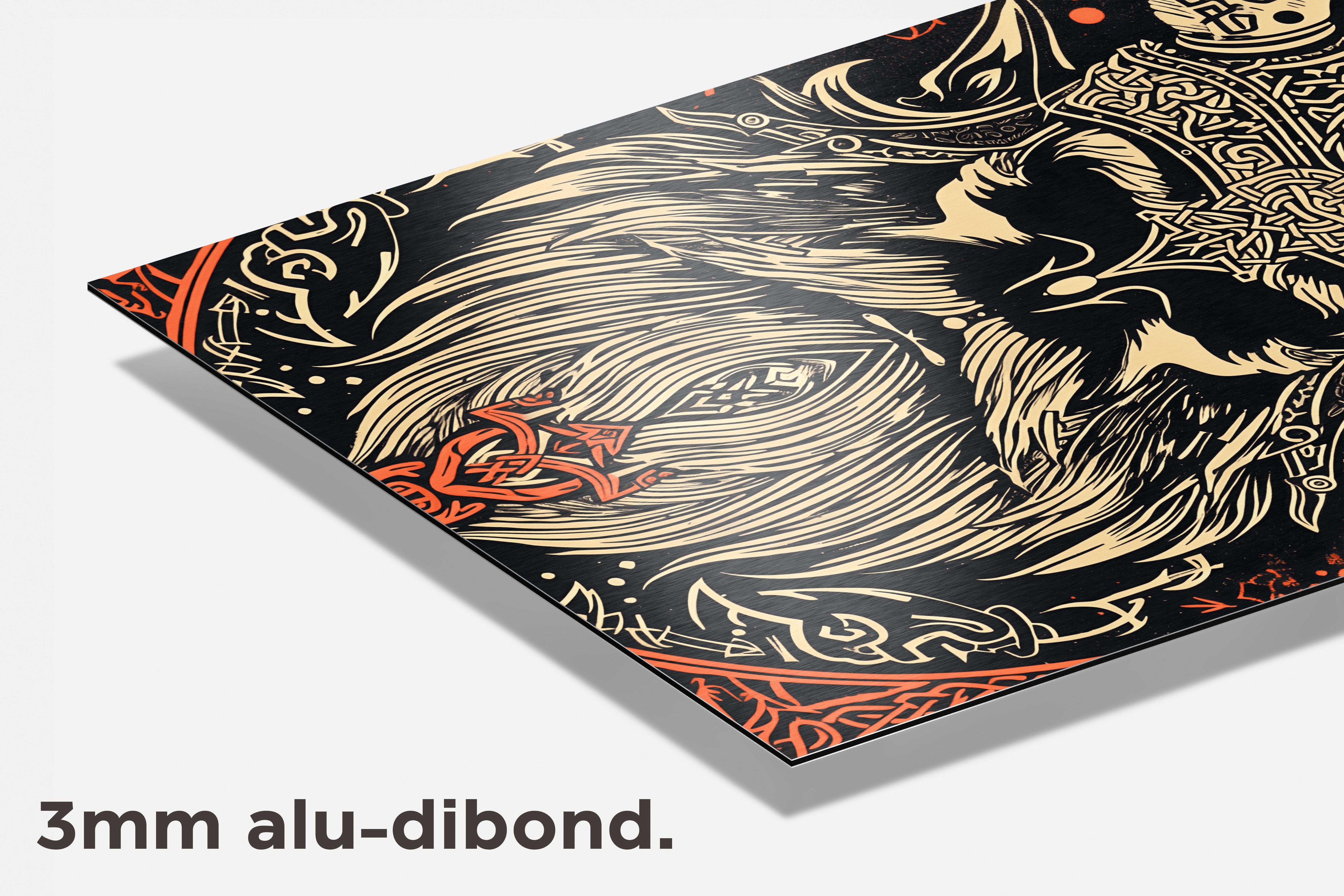 Viking dibond detail