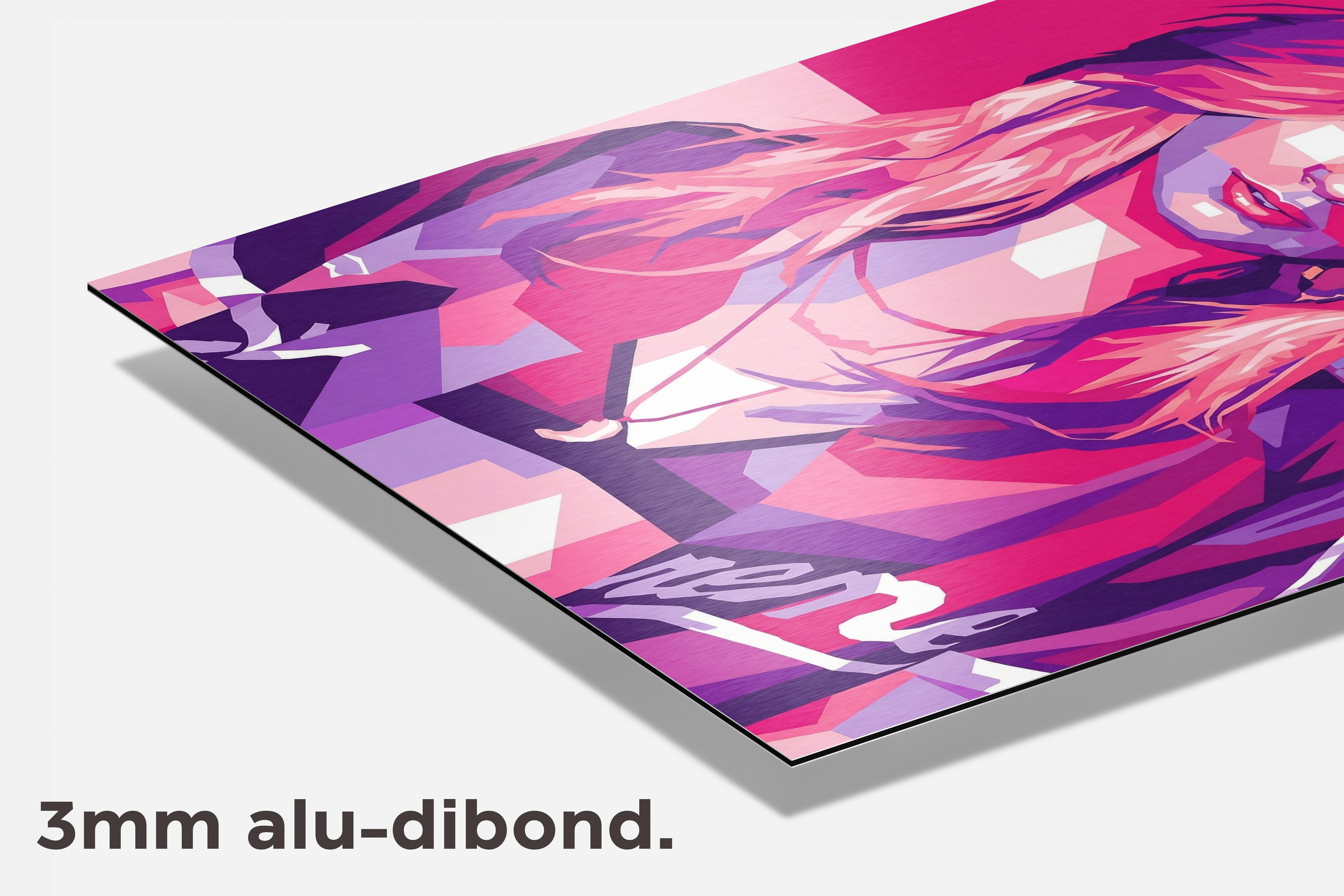 Roxy Dekker dibond detail