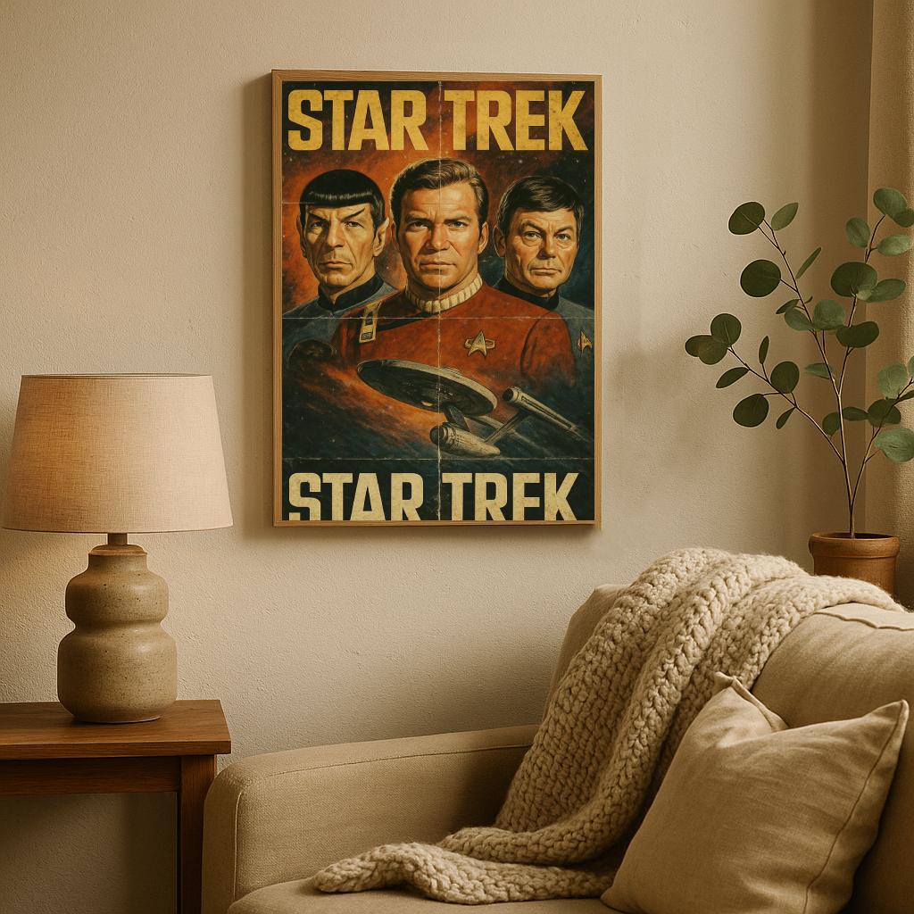 Star Trek Vintage Text poster sfeerbeeld 2
