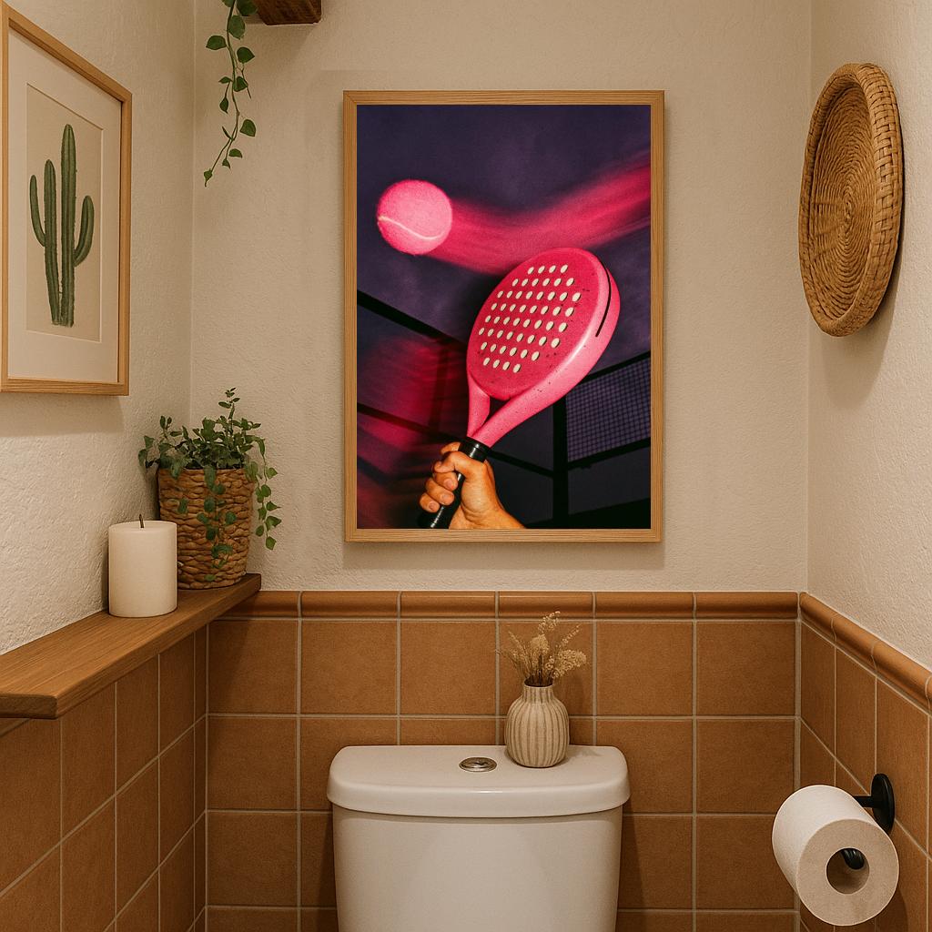 Padel Tennis poster sfeerbeeld 3