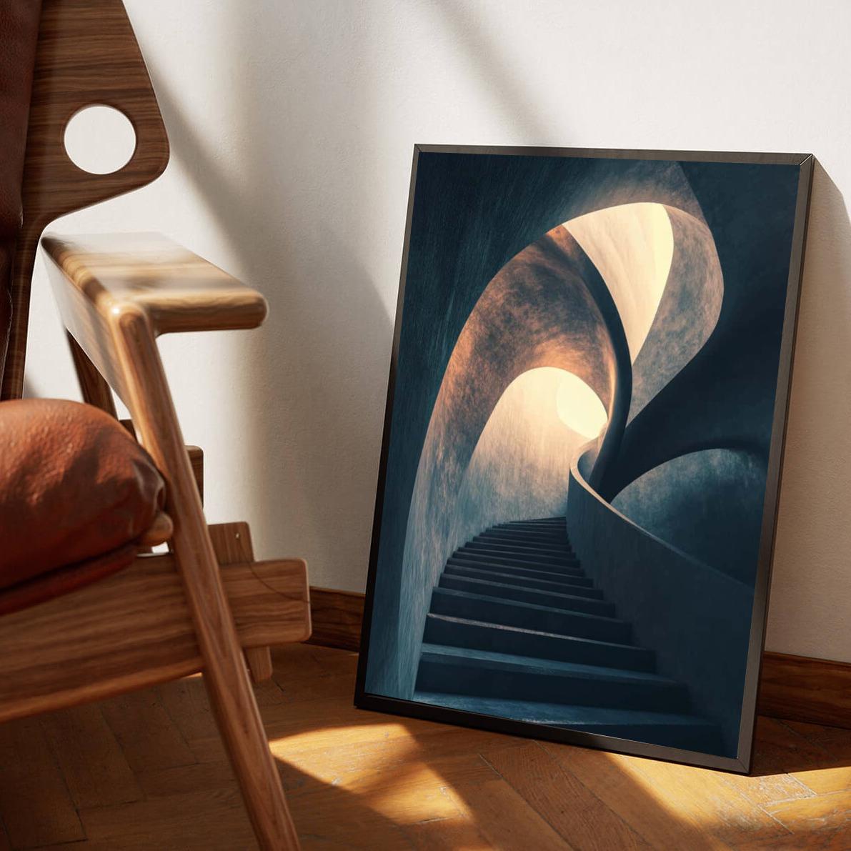 Stairs poster van 25 Artstreet