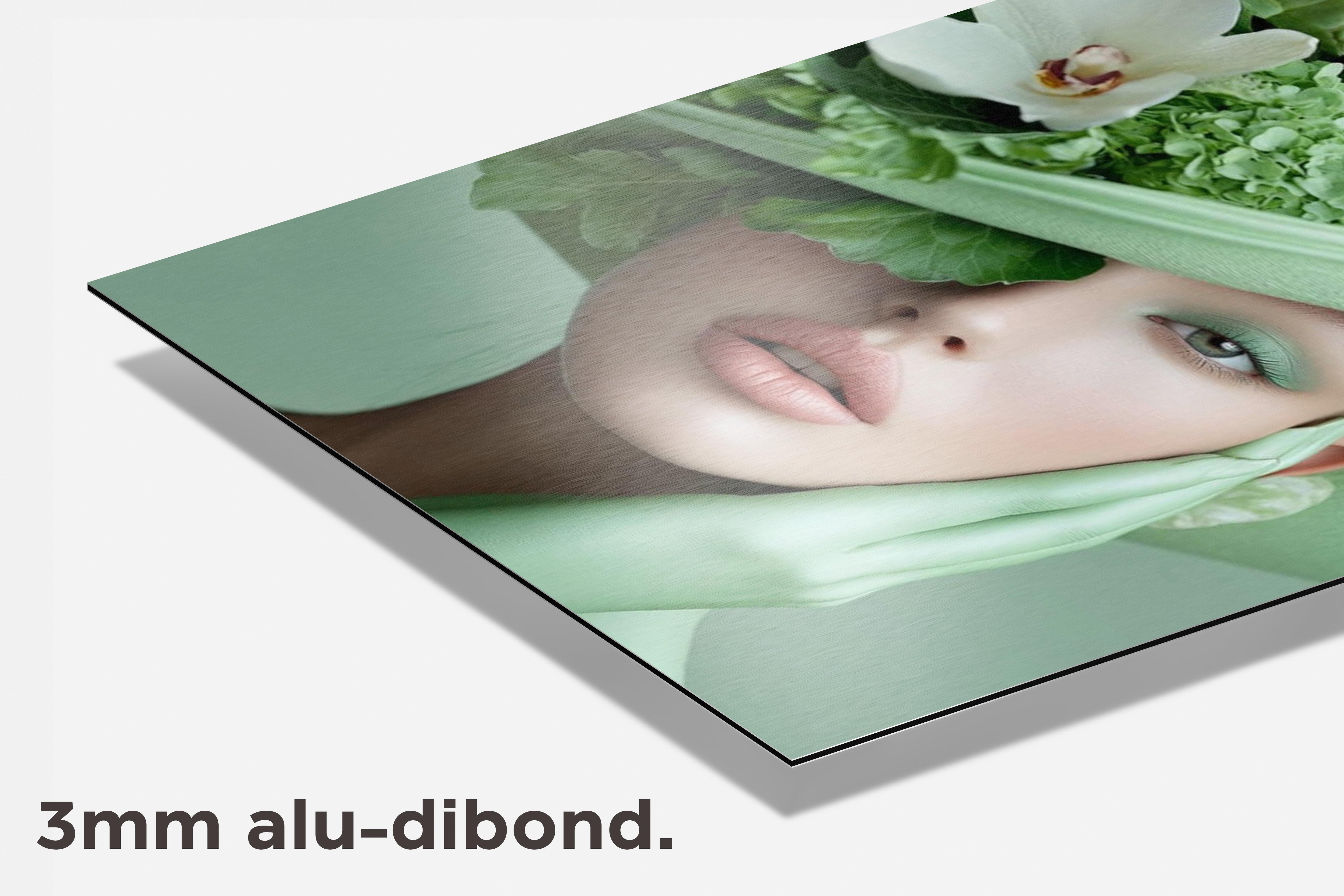 Bloemen Mode dibond detail