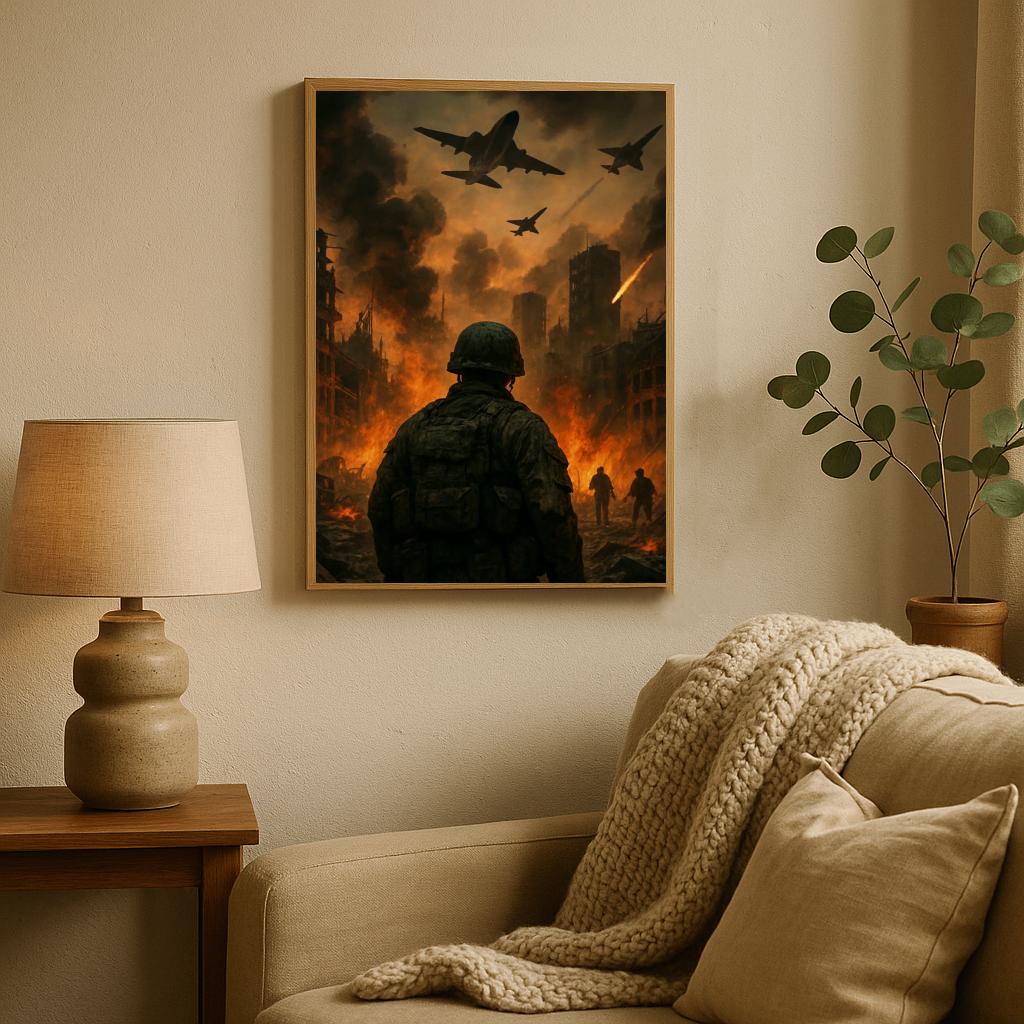 War Soldiers Jets poster sfeerbeeld 2