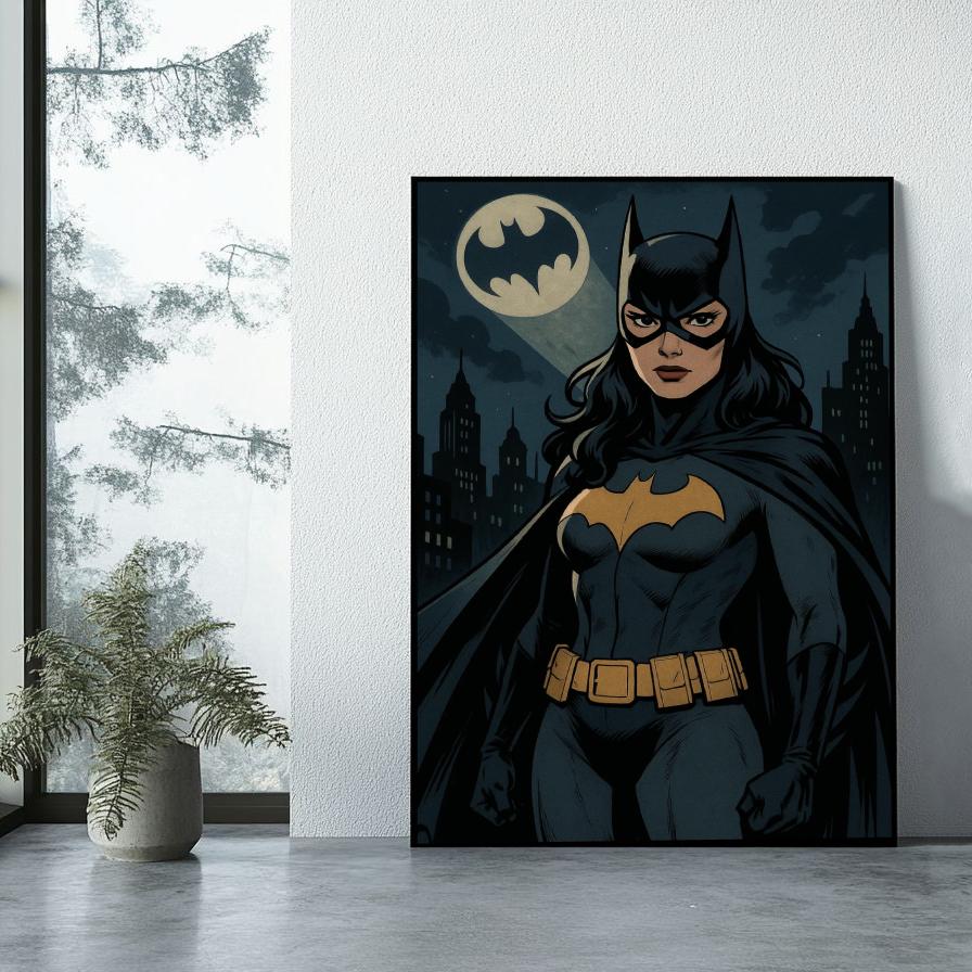 Batgirl Cartoon poster sfeerbeeld 1